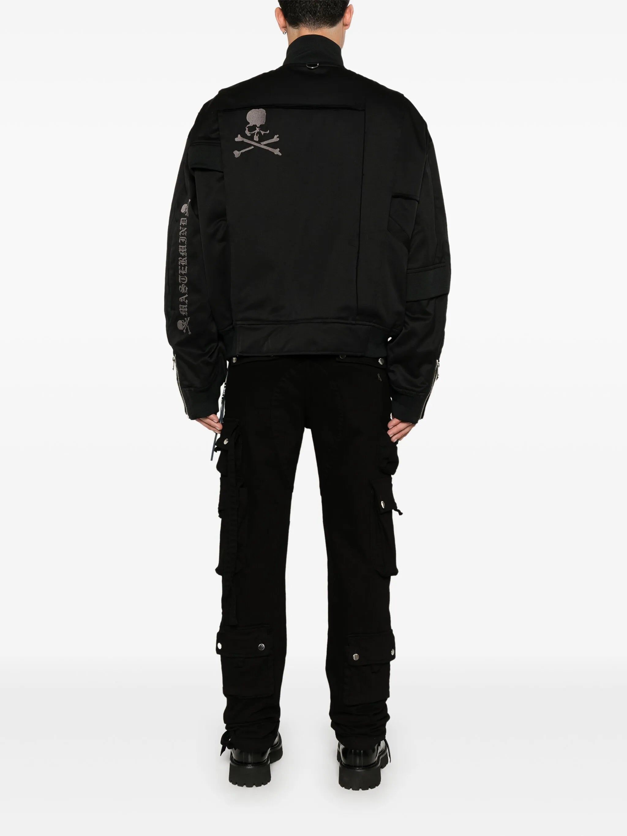 Puzzle bomber jacket