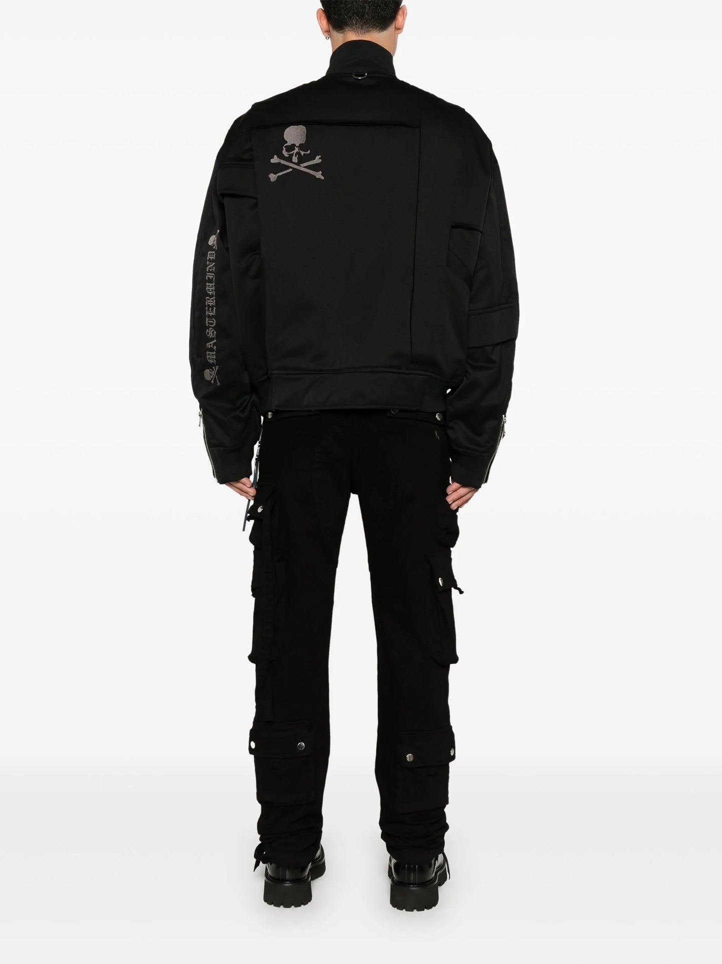 Puzzle bomber jacket