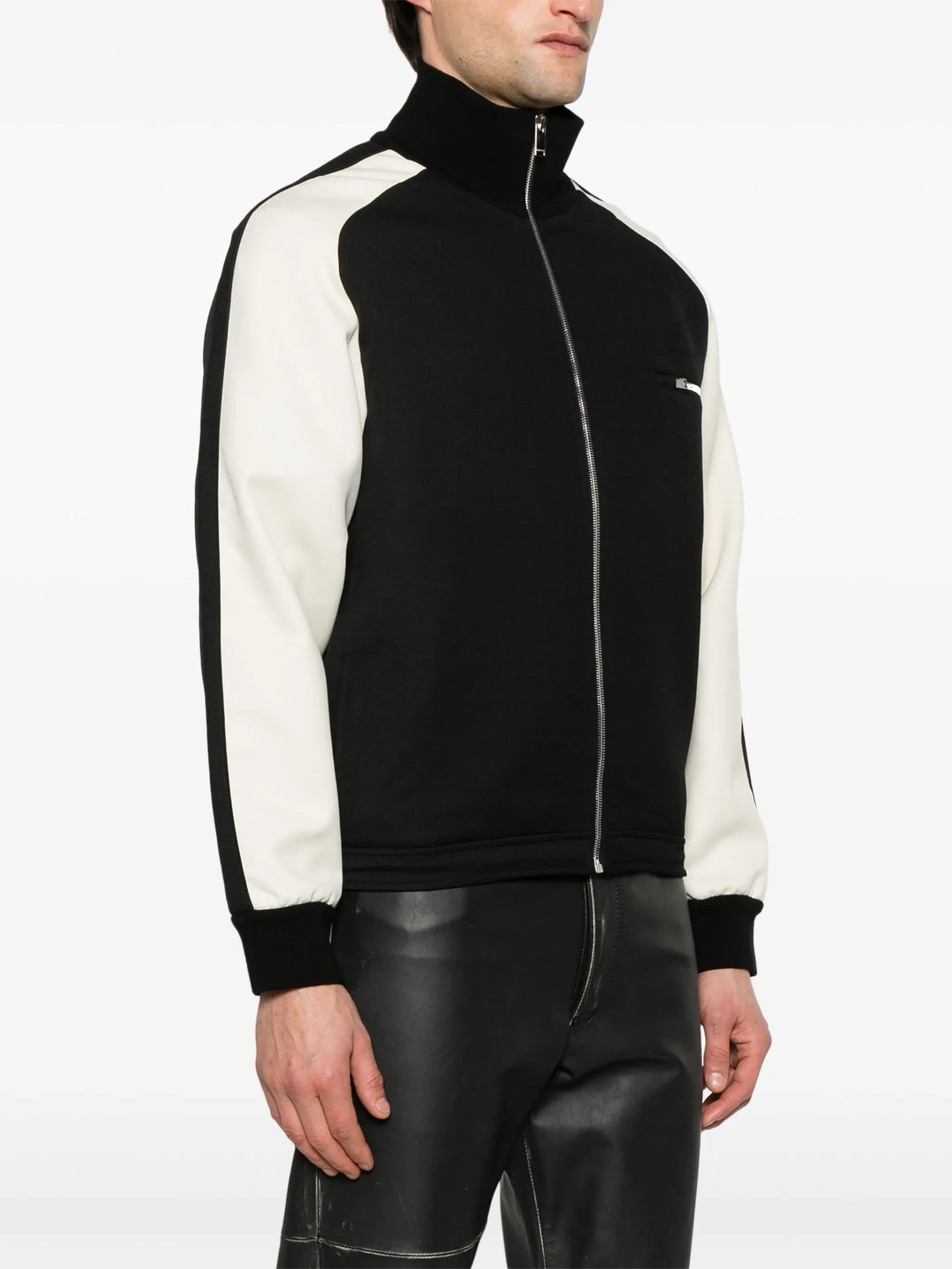 zip-up sweatshirt