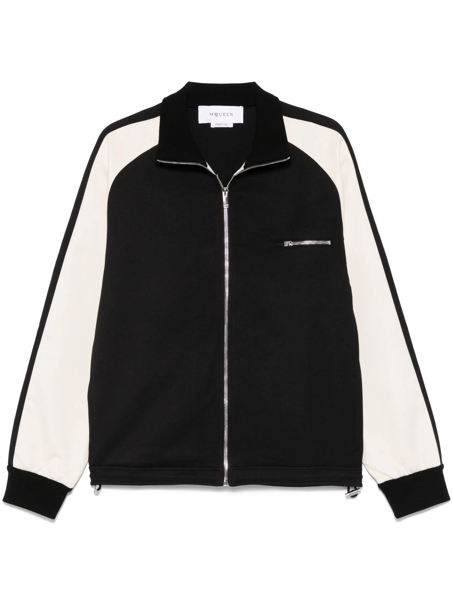 zip-up sweatshirt