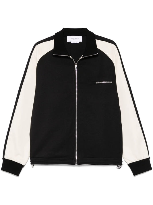 zip-up sweatshirt