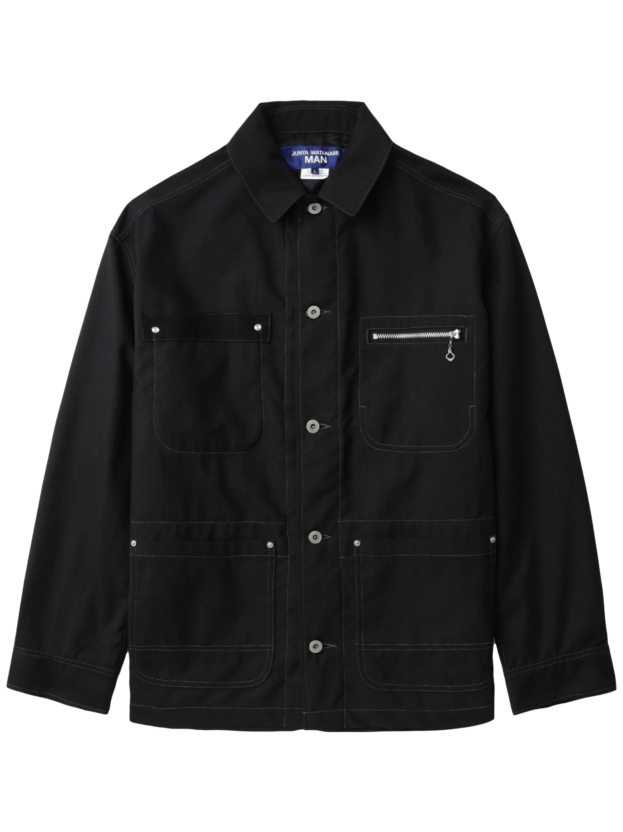 button-down shirt jacket