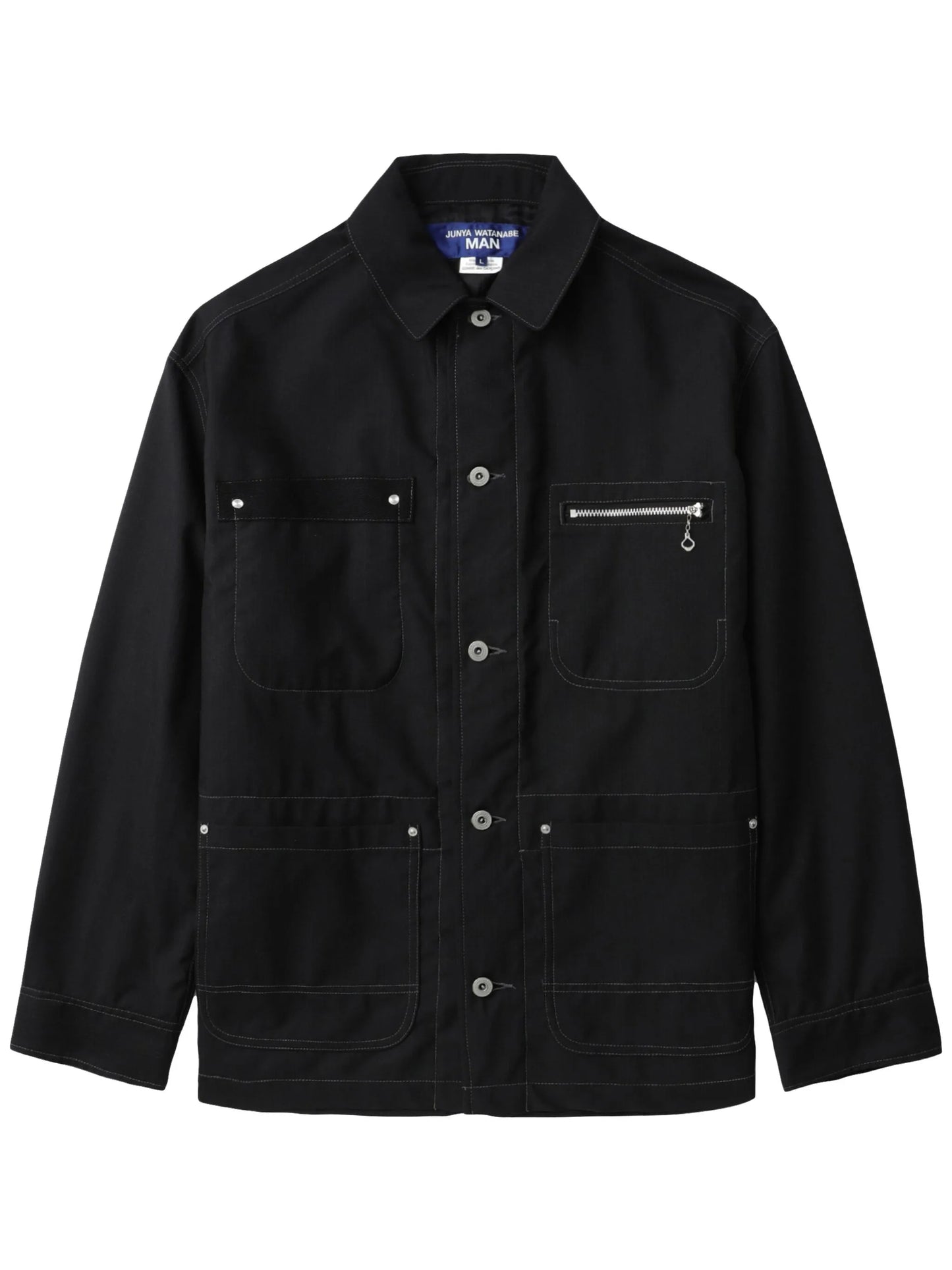 button-down shirt jacket