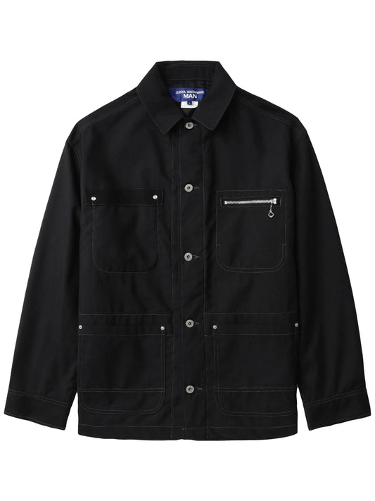 button-down shirt jacket