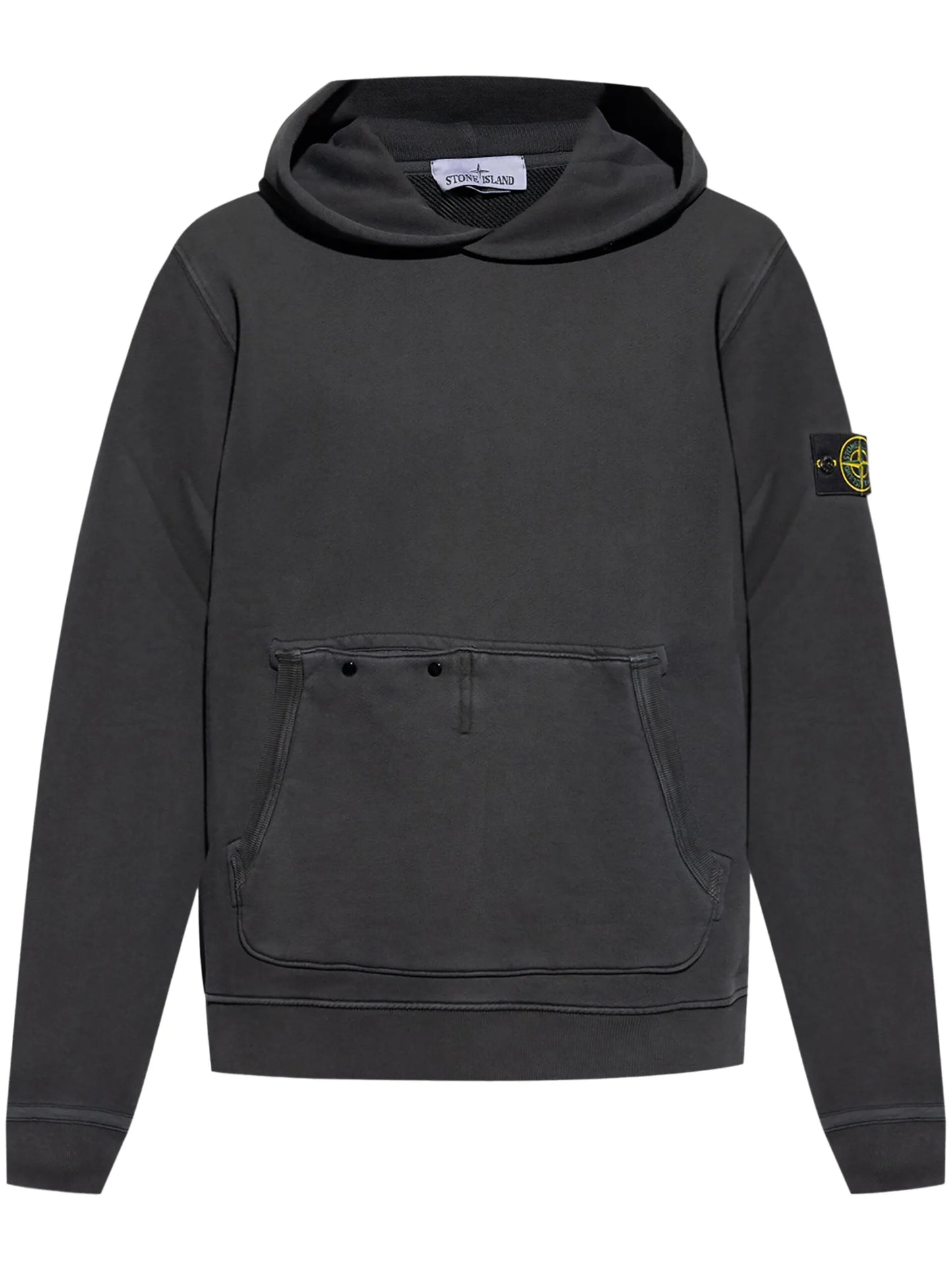 Compass-badge hoodie