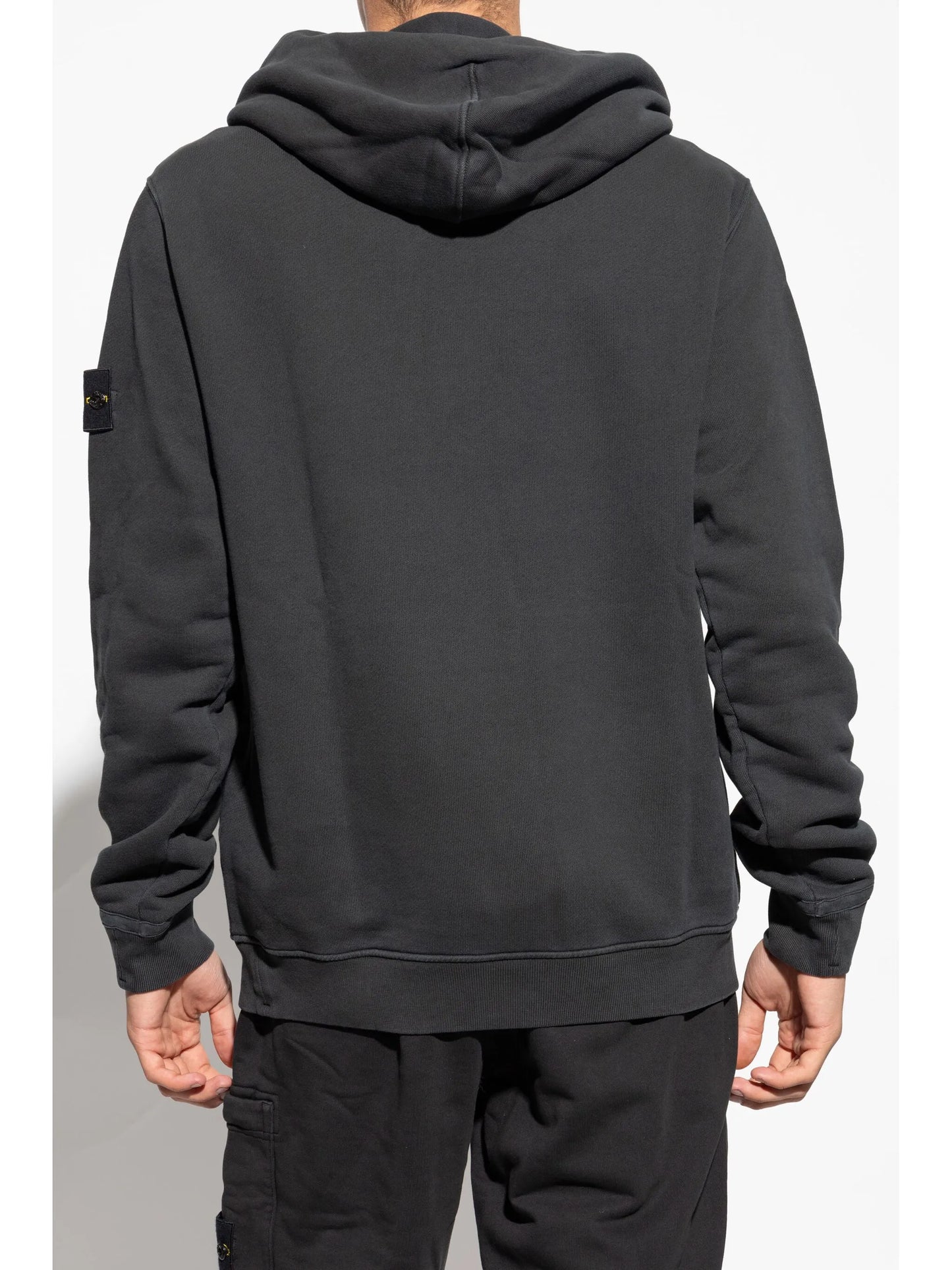 Compass-badge hoodie