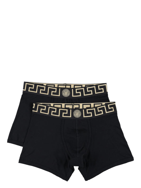Greca Border long boxers (pack of two)