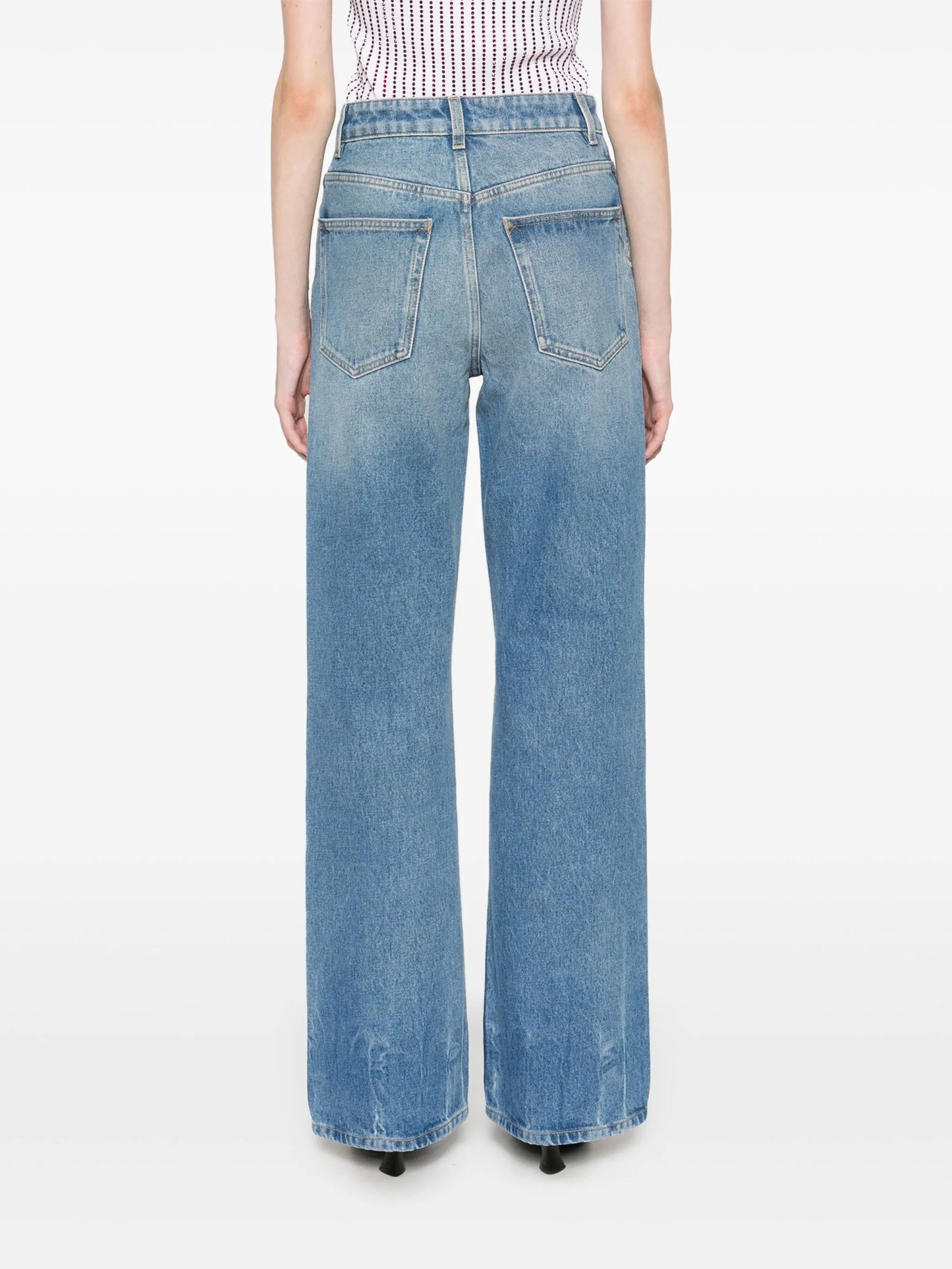 straight jeans