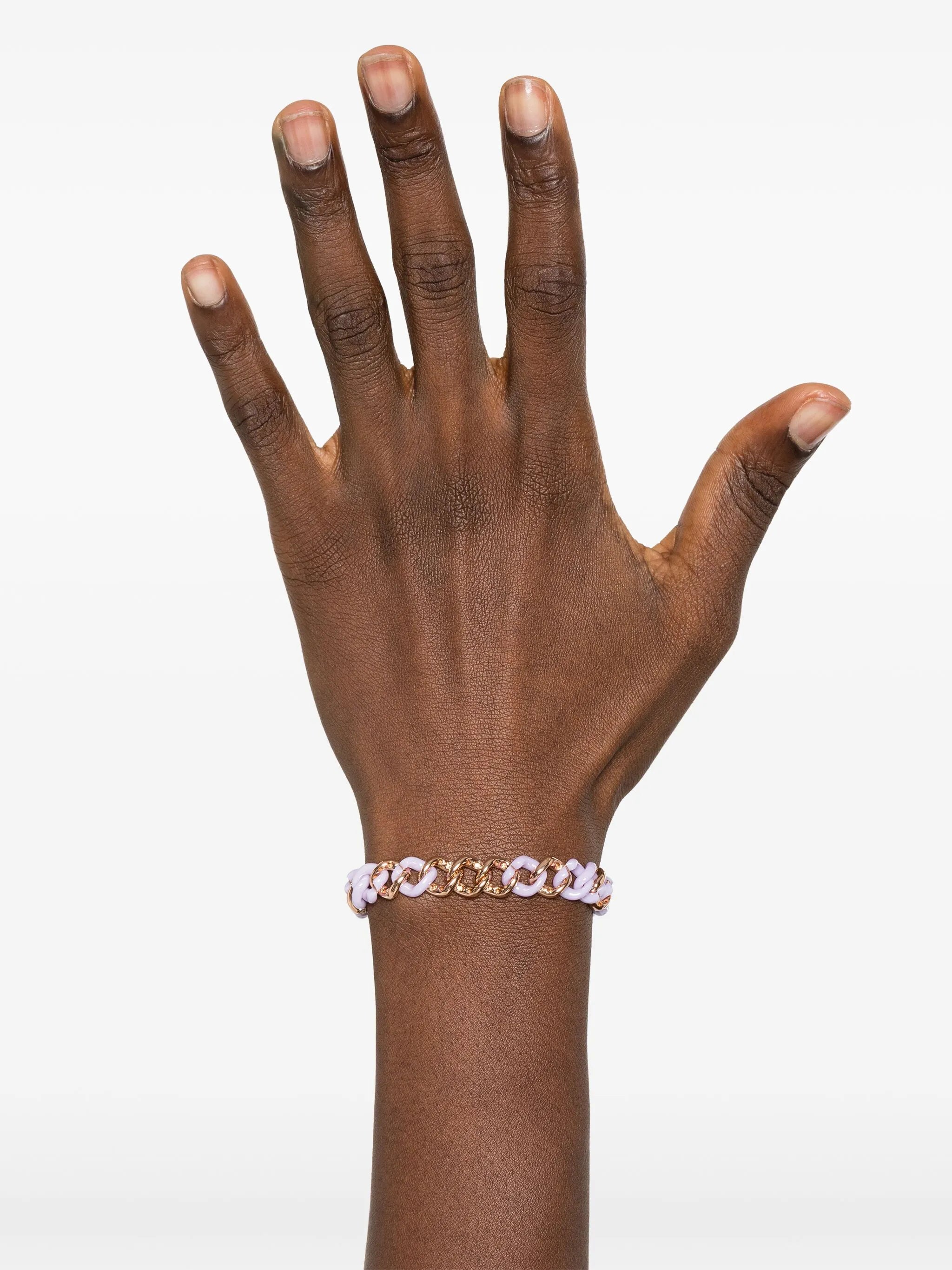 18K rose gold diamond bracelet