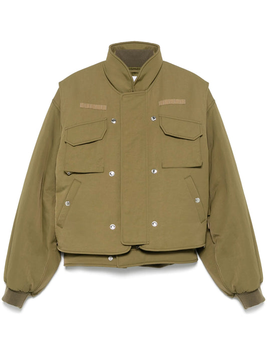 double layer bomber jacket