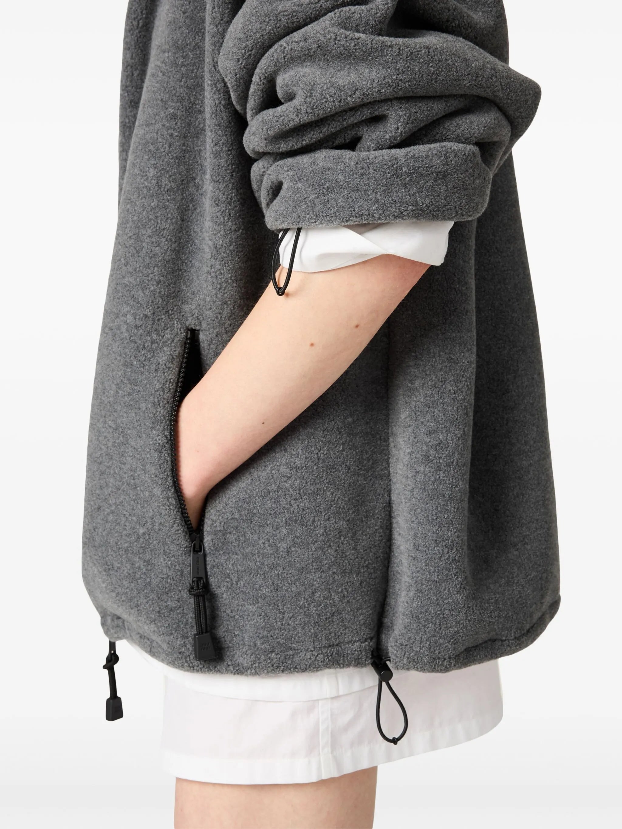 fleece sweatshirt