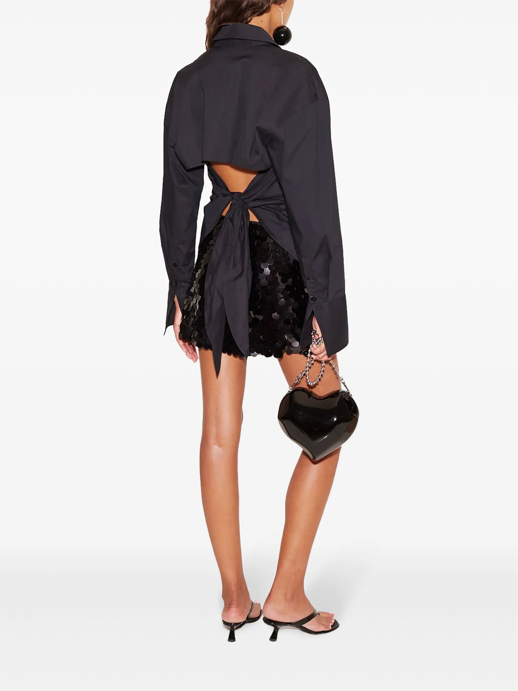 Loch poplin button up