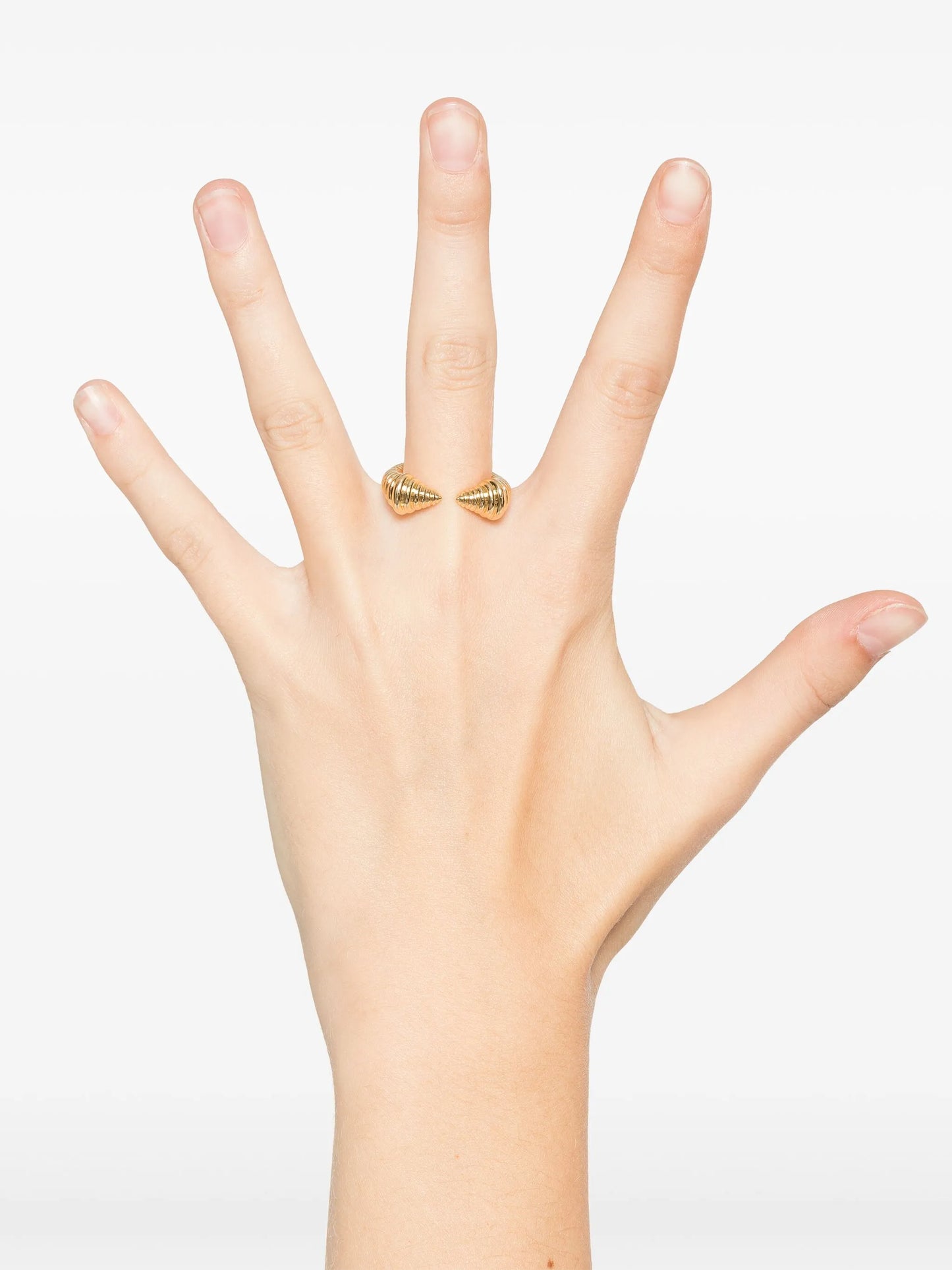 18kt yellow gold Spectrum ring