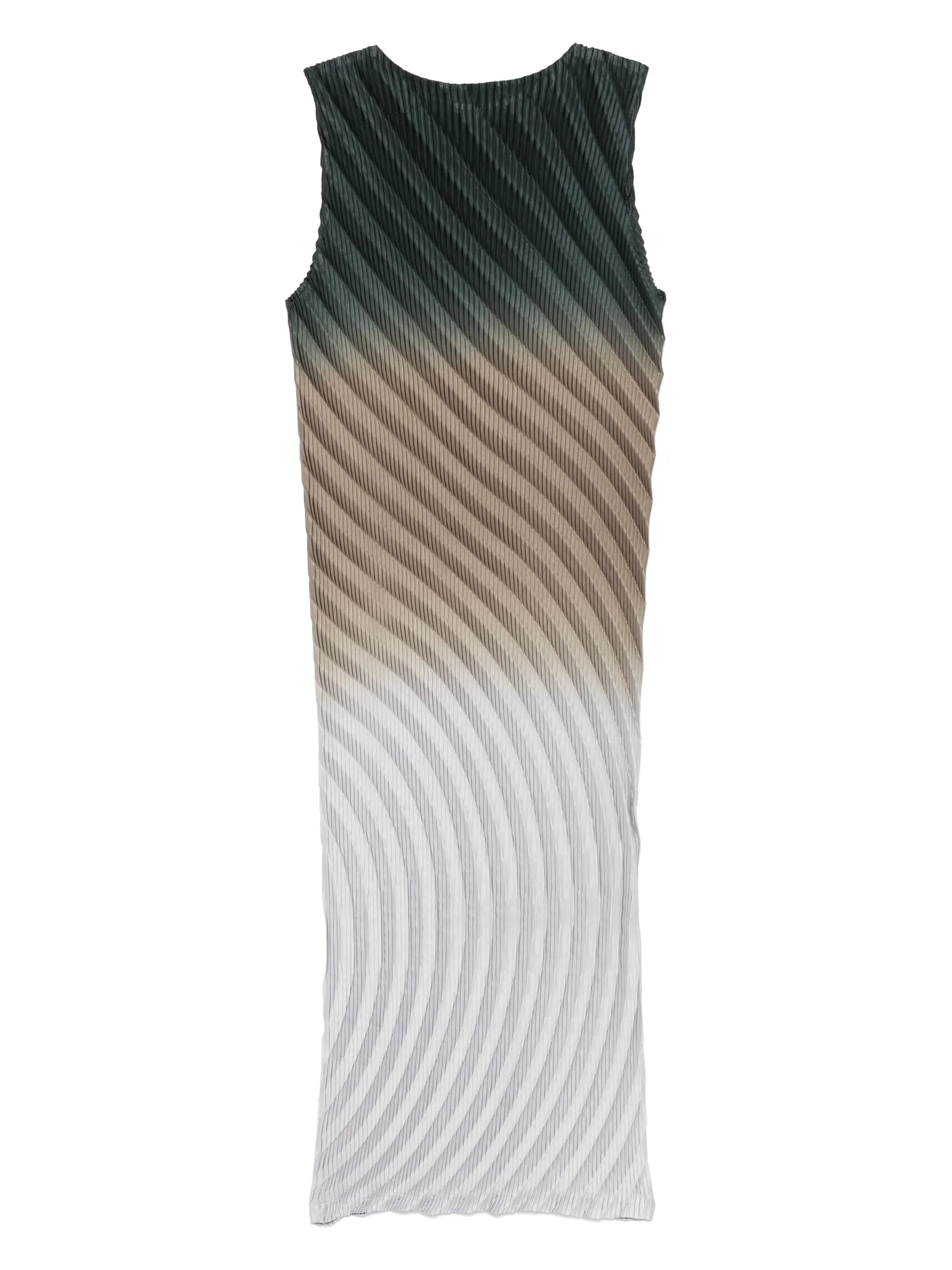 Nuance Pleats midi dress