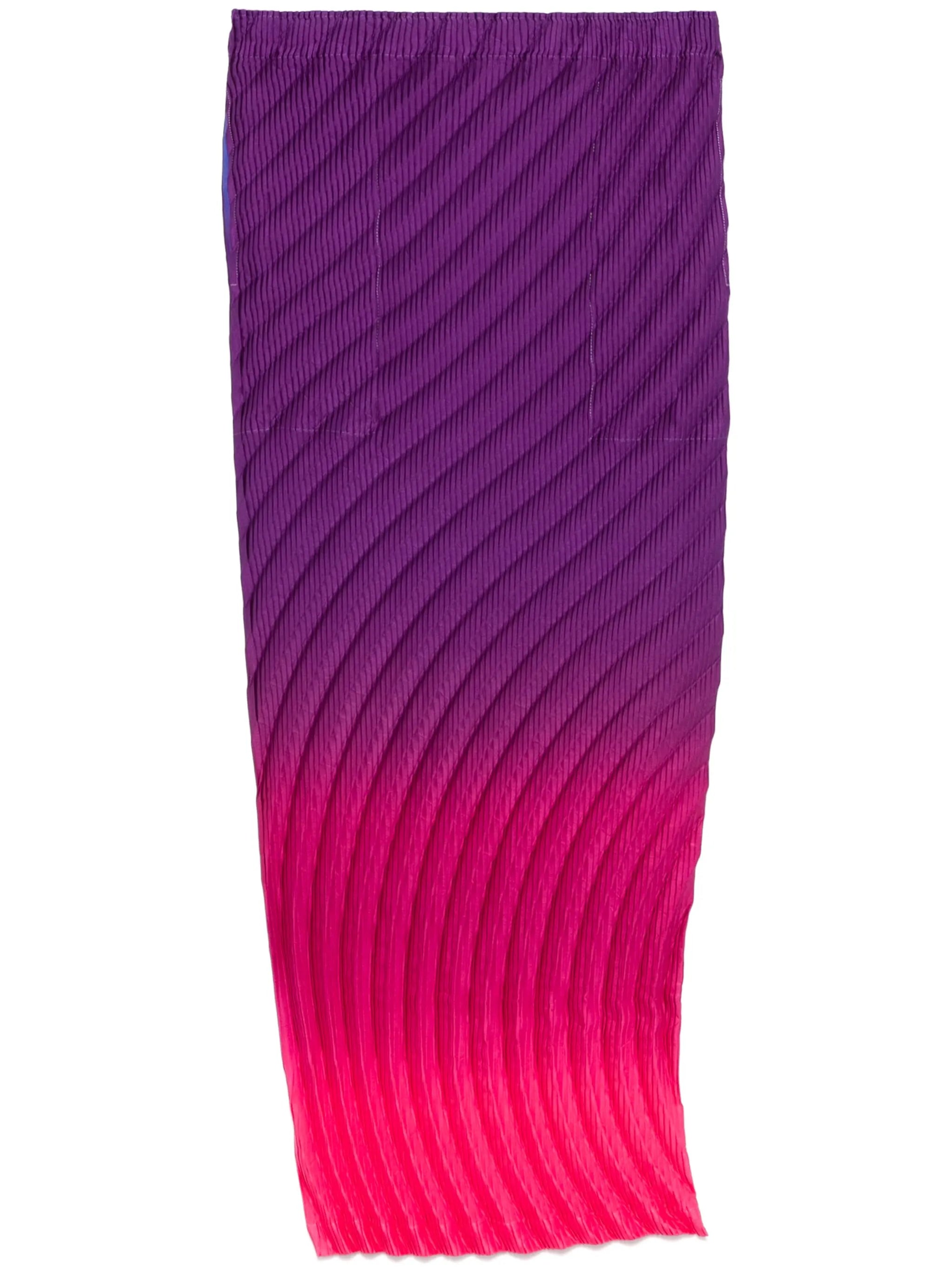 Nuance Pleats midi skirt