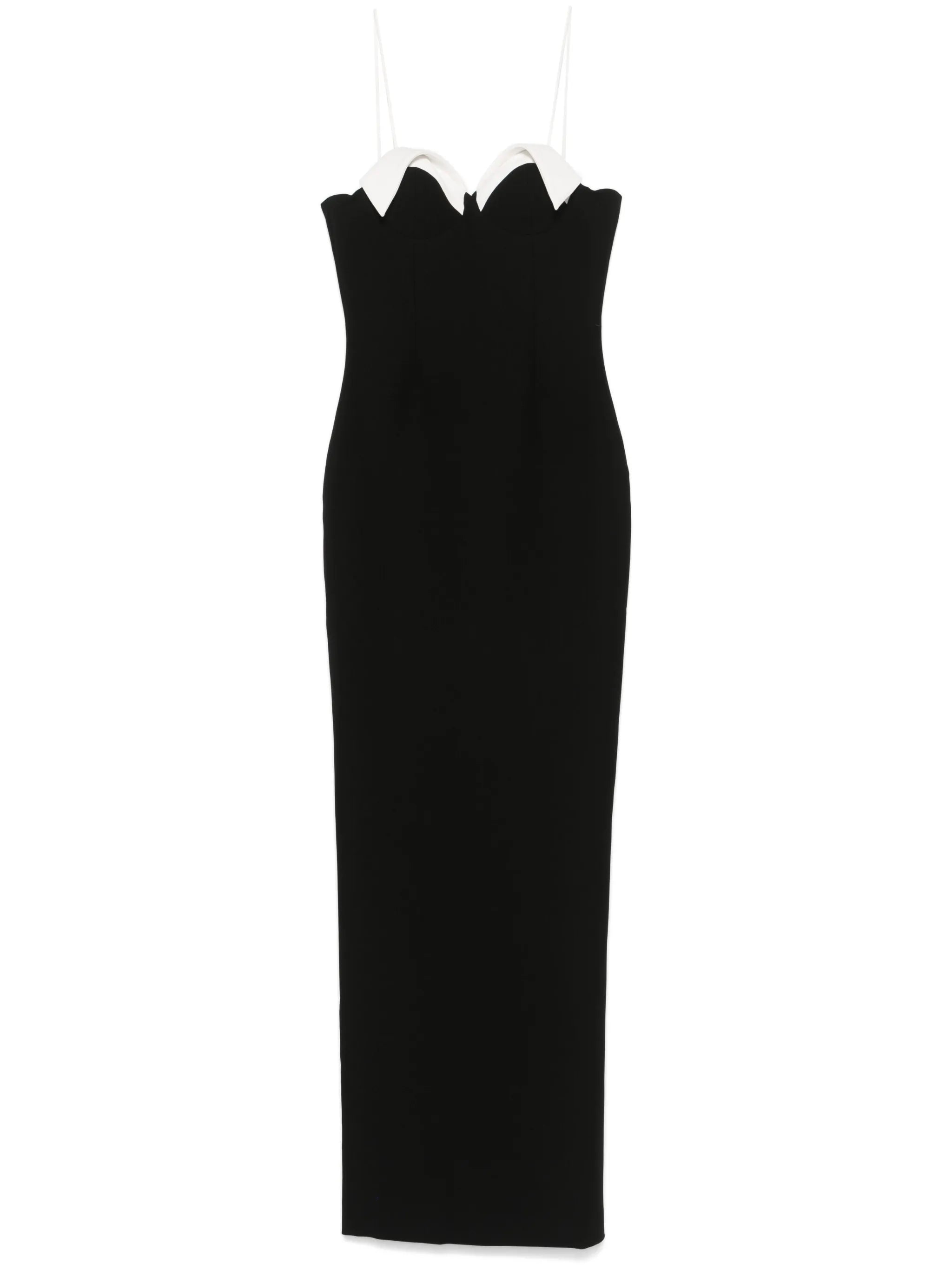colourblock gown