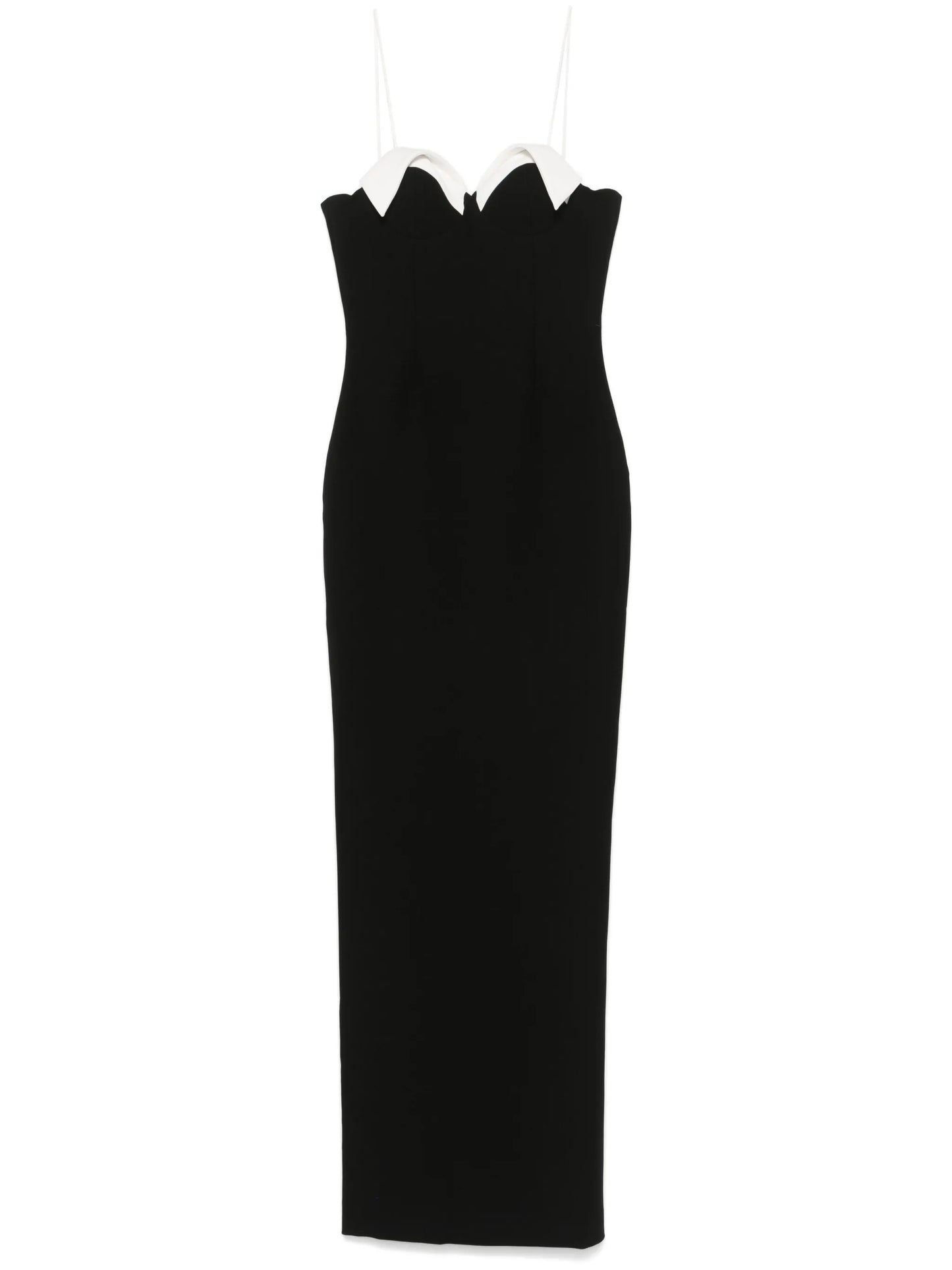 colourblock gown