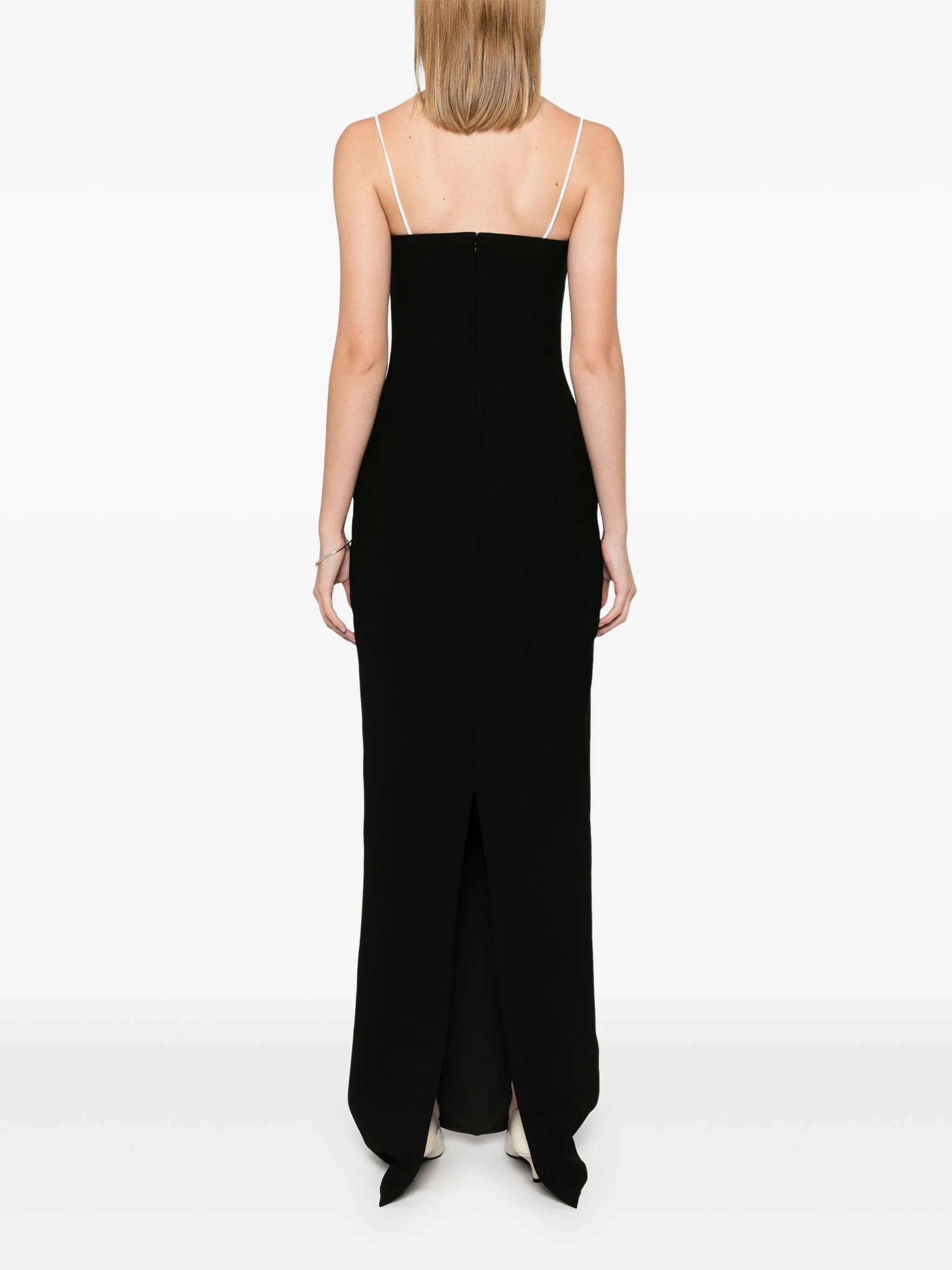 colourblock gown