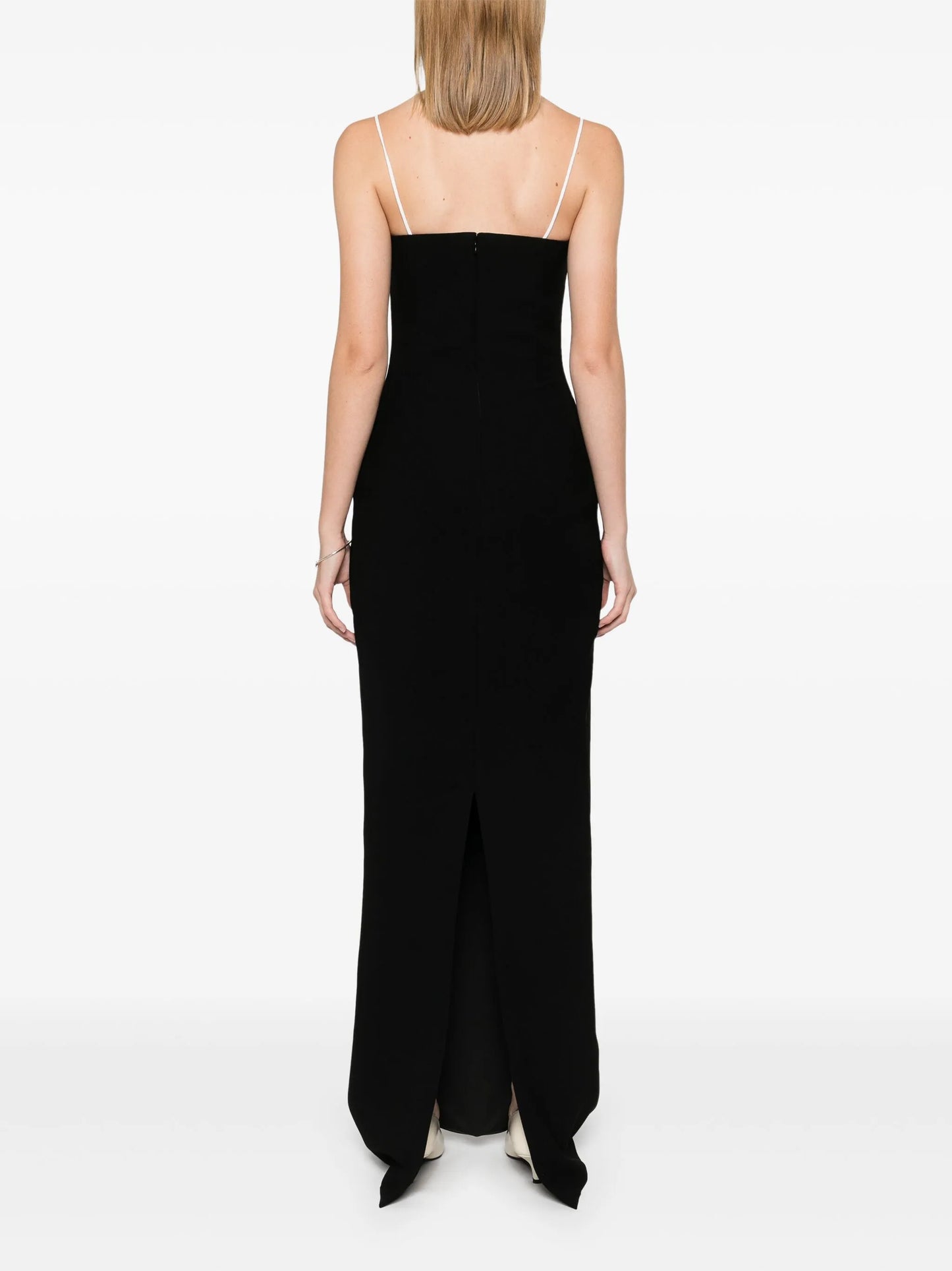colourblock gown