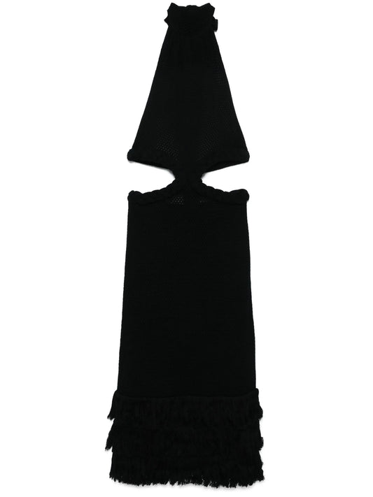 cut-out midi dress