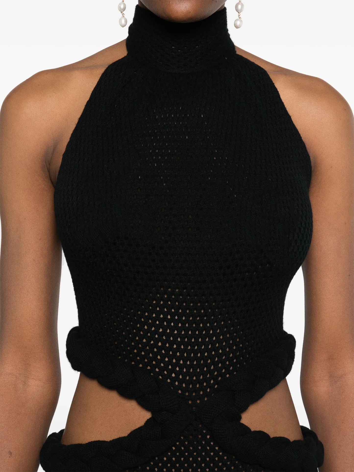 cut-out midi dress