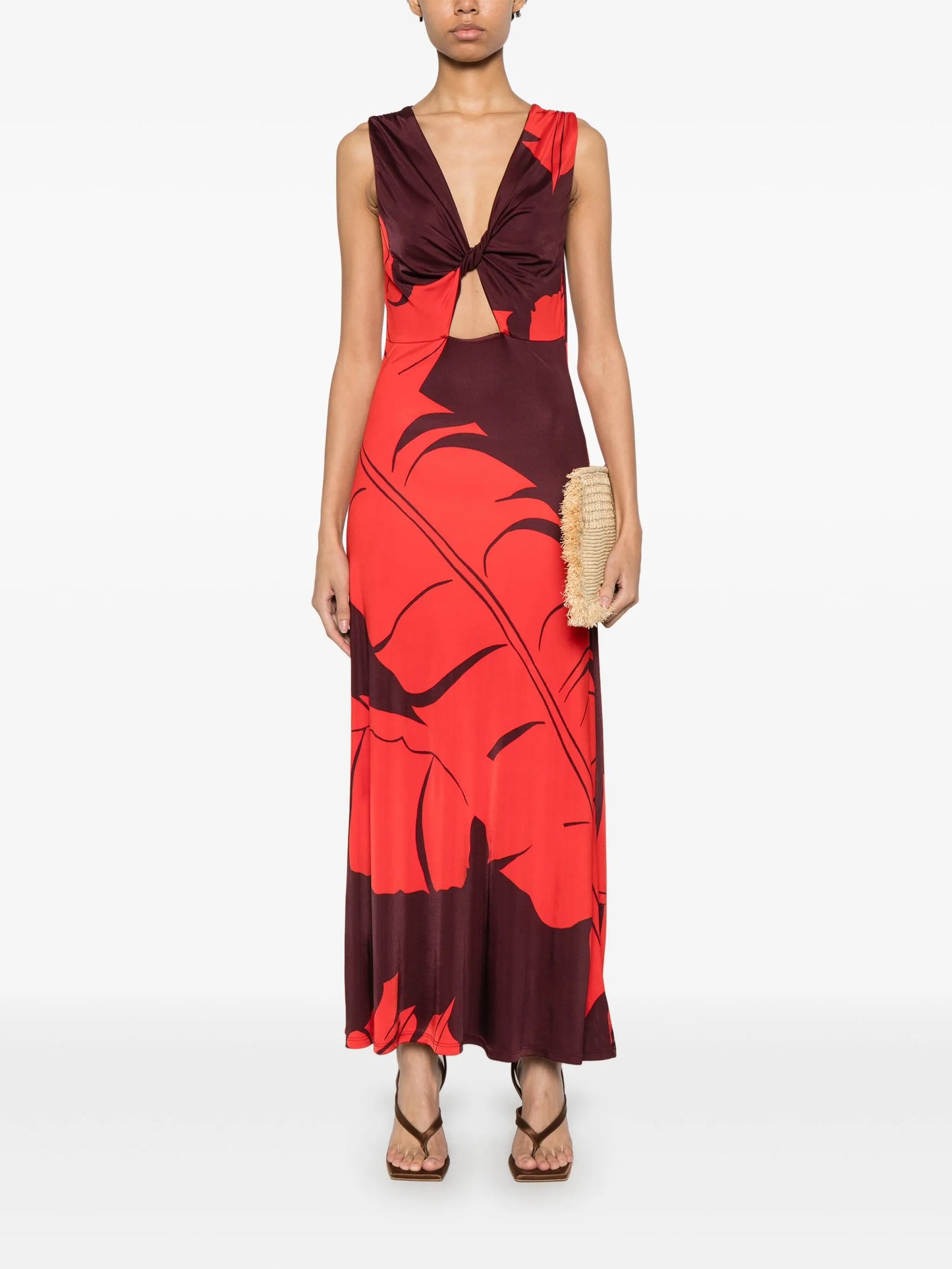 Deep Heart maxi dress