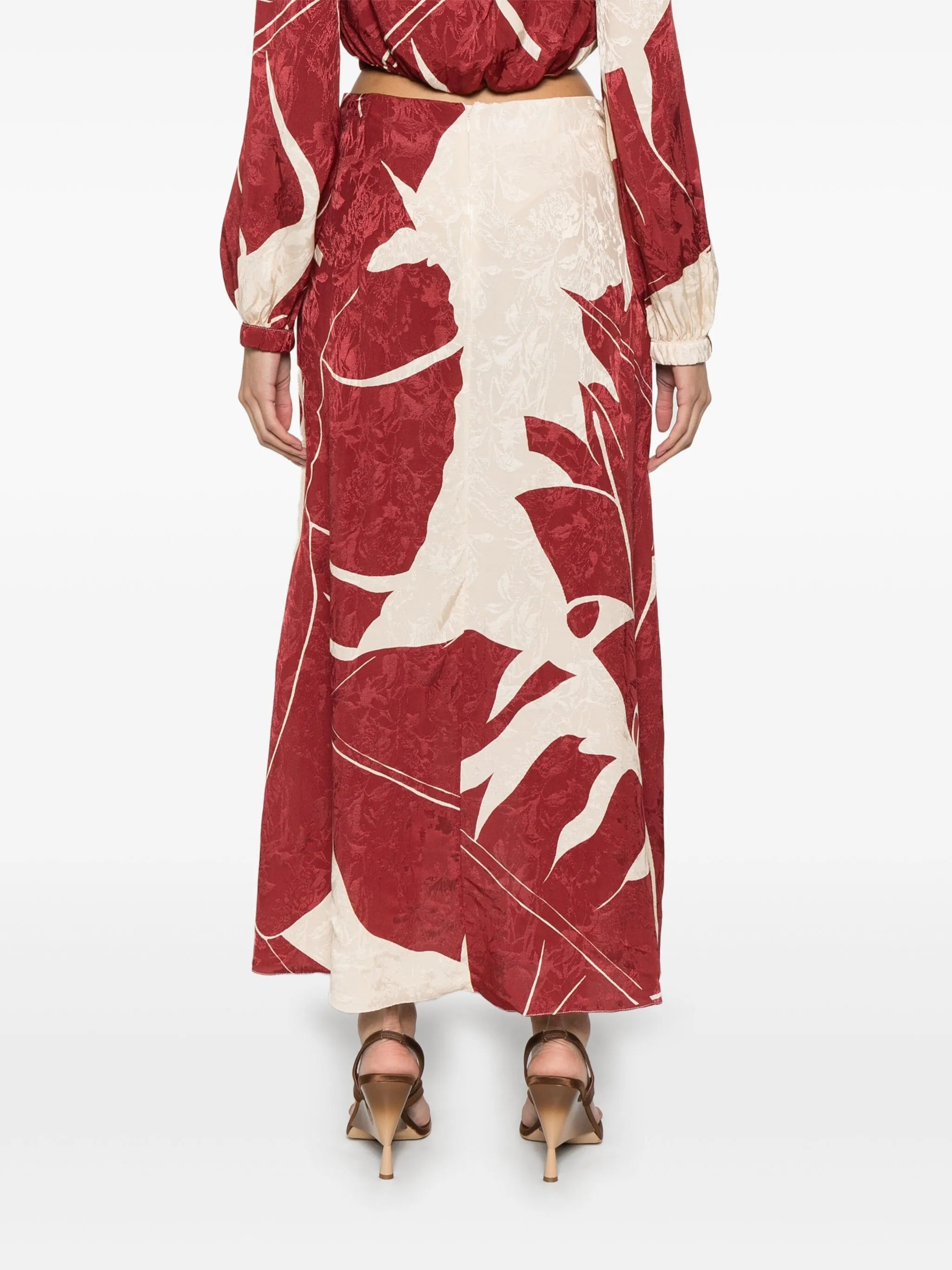 Thoughtful Tecniques midi skirt