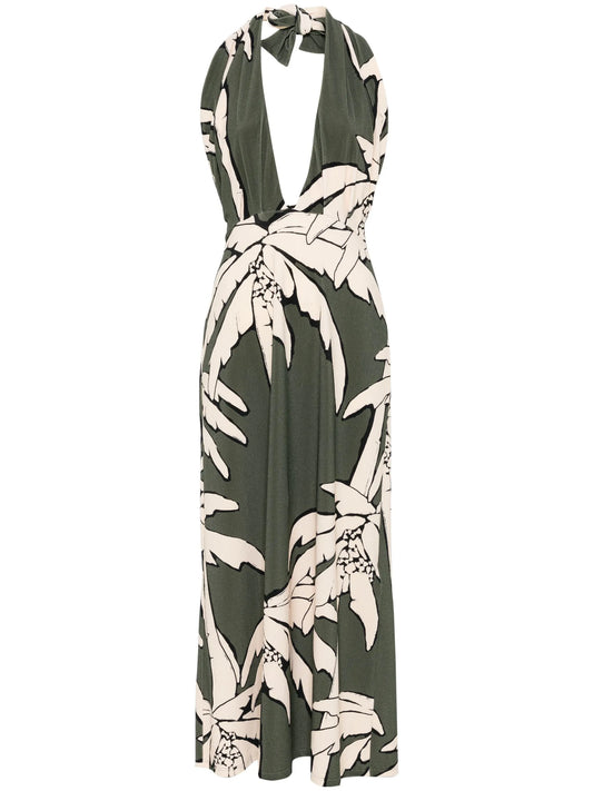 Oceanic Mantra midi dress