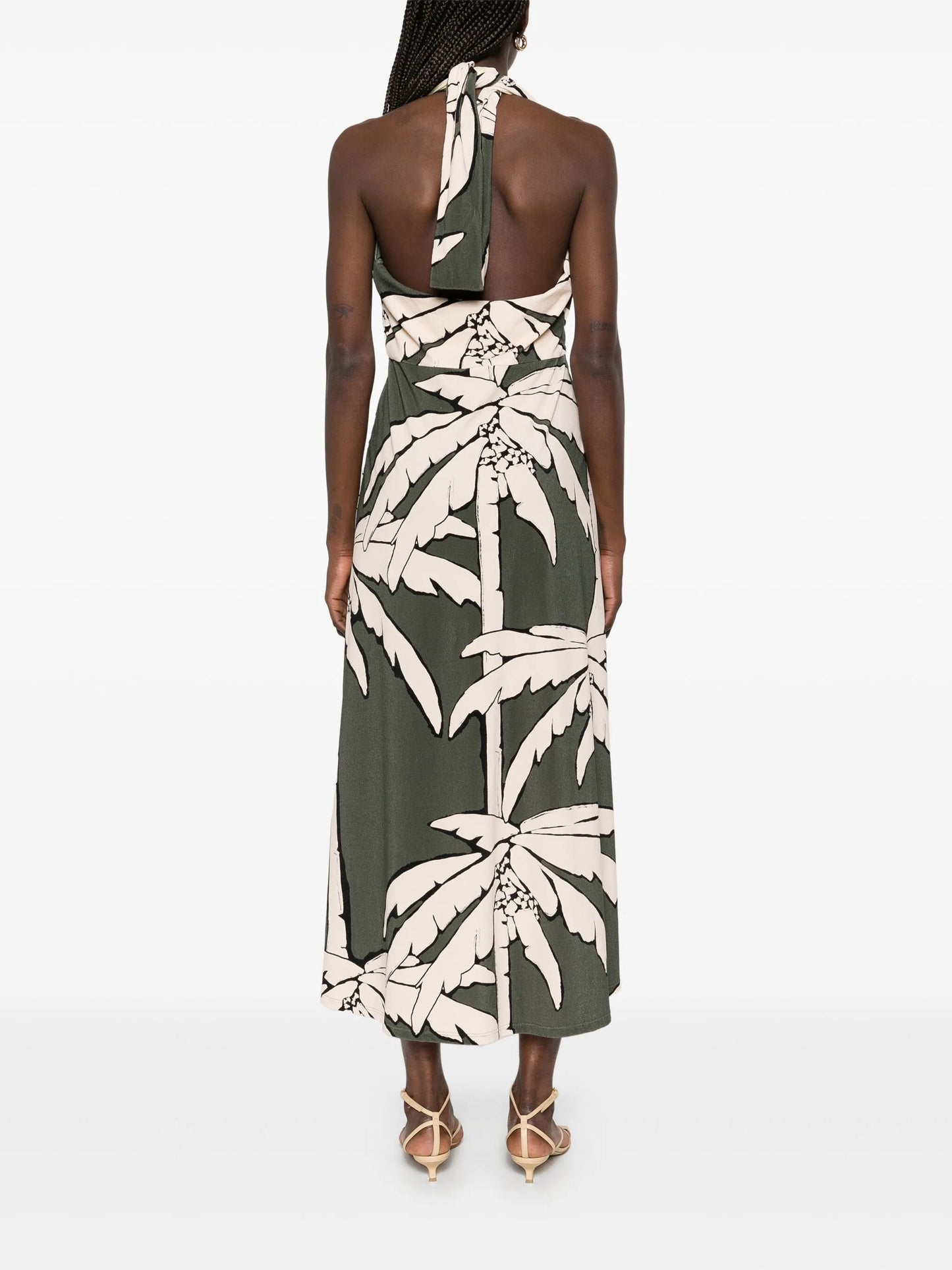 Oceanic Mantra midi dress