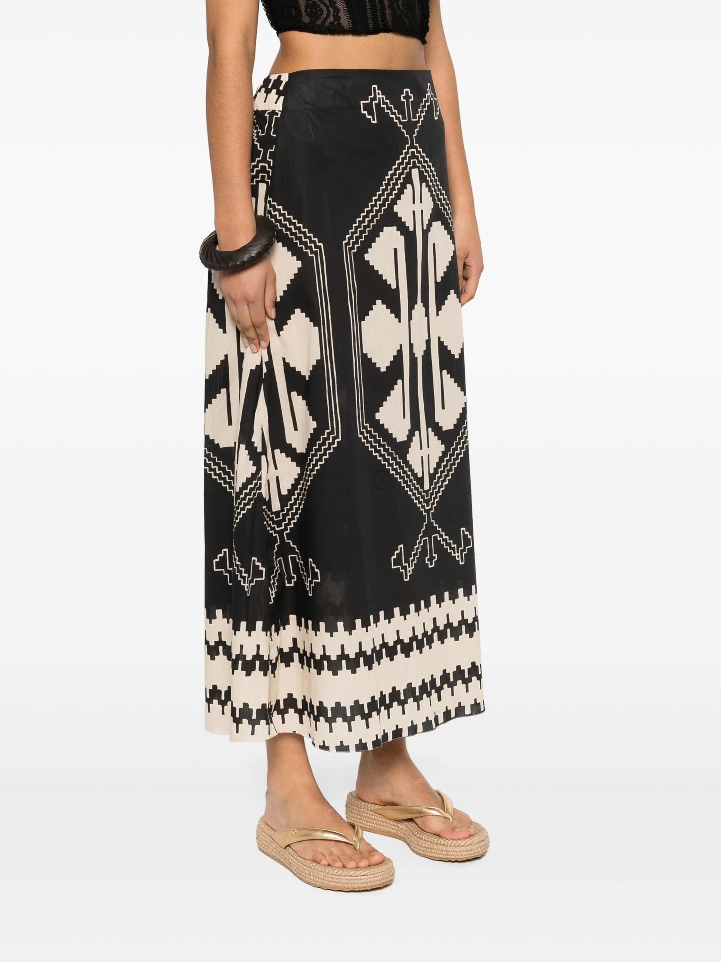 Vela Mayor midi skirt