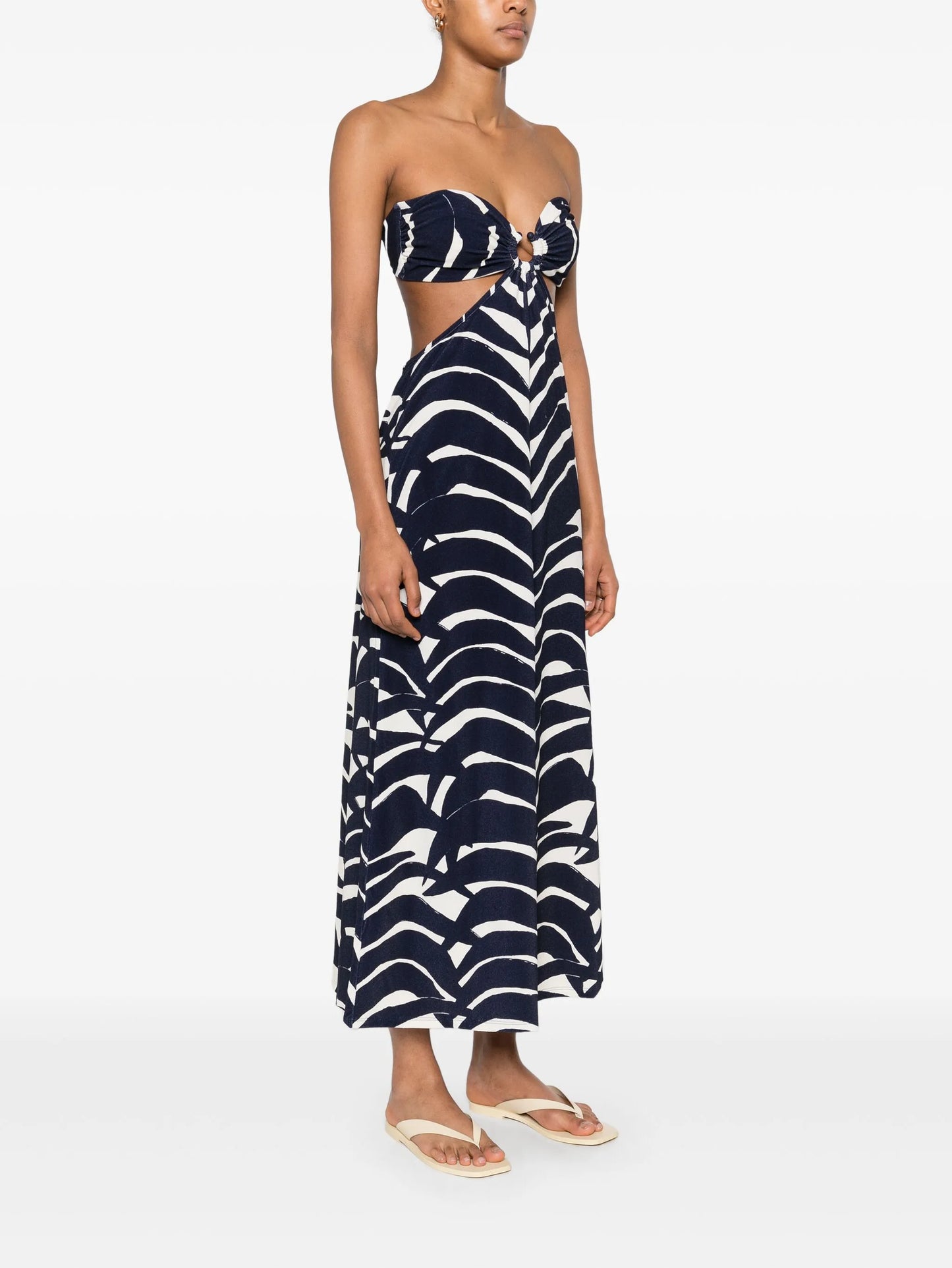Ocean Layers midi dress