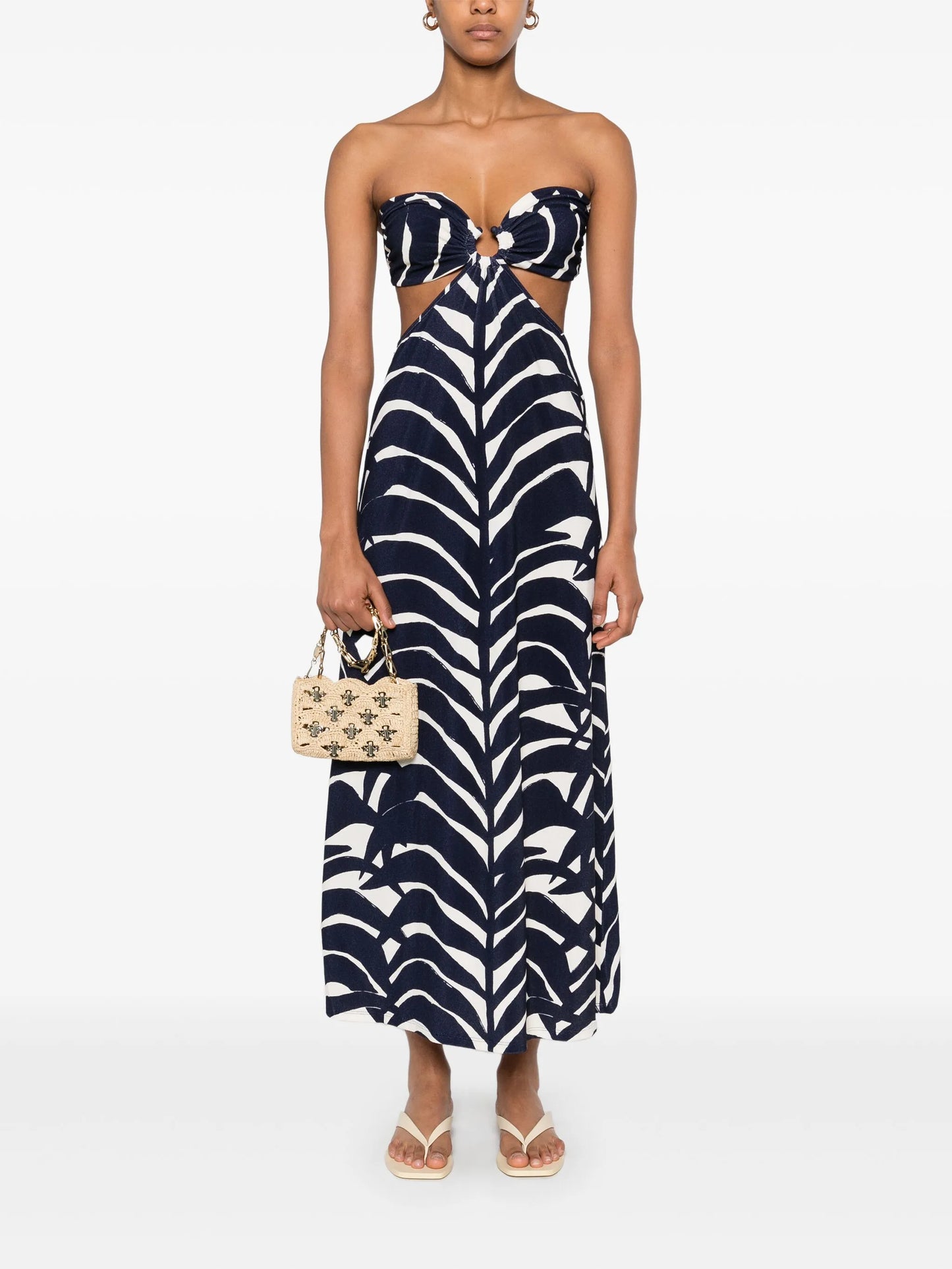 Ocean Layers midi dress