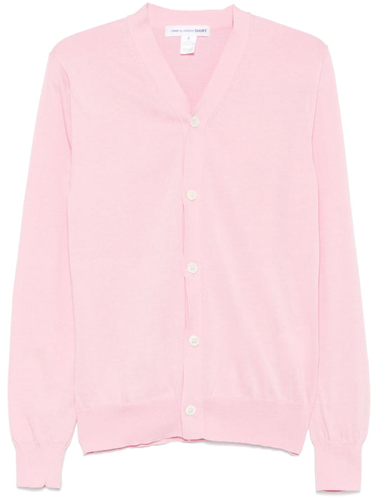 V-neck cardigan