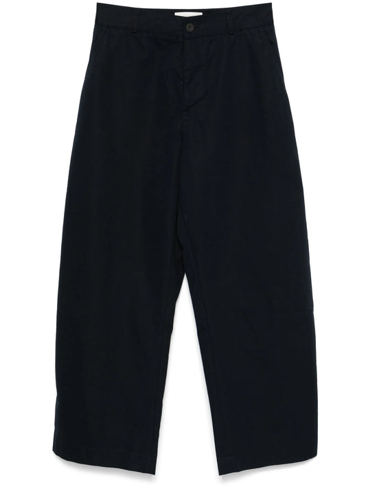 twill-weave chinos