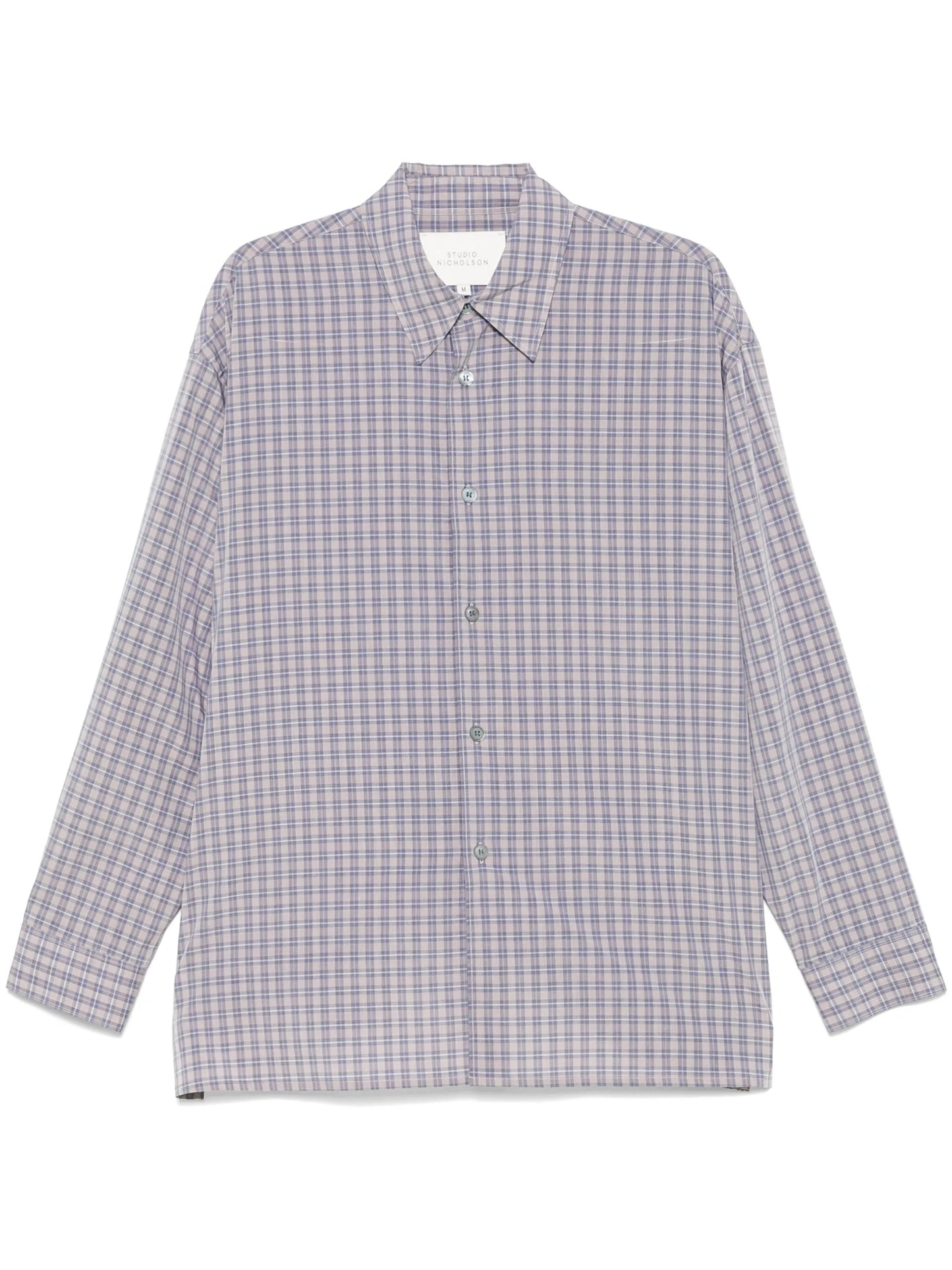 plaid-check shirt