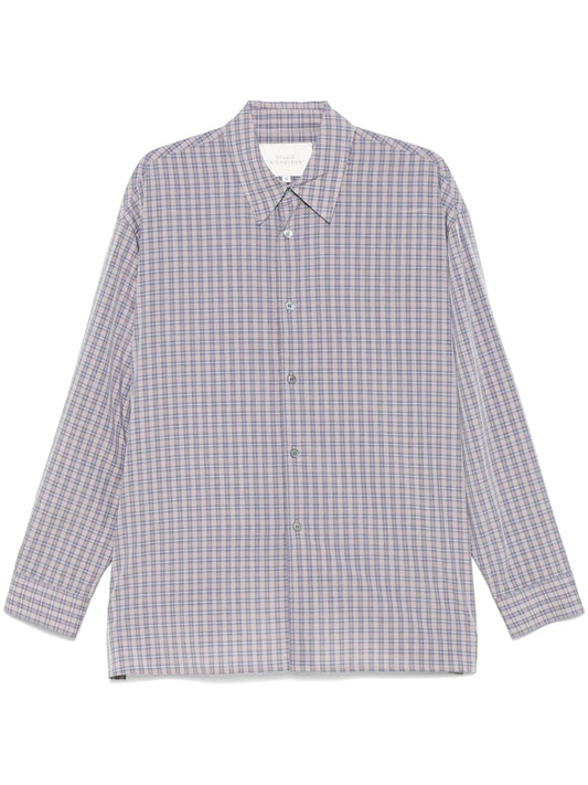 plaid-check shirt
