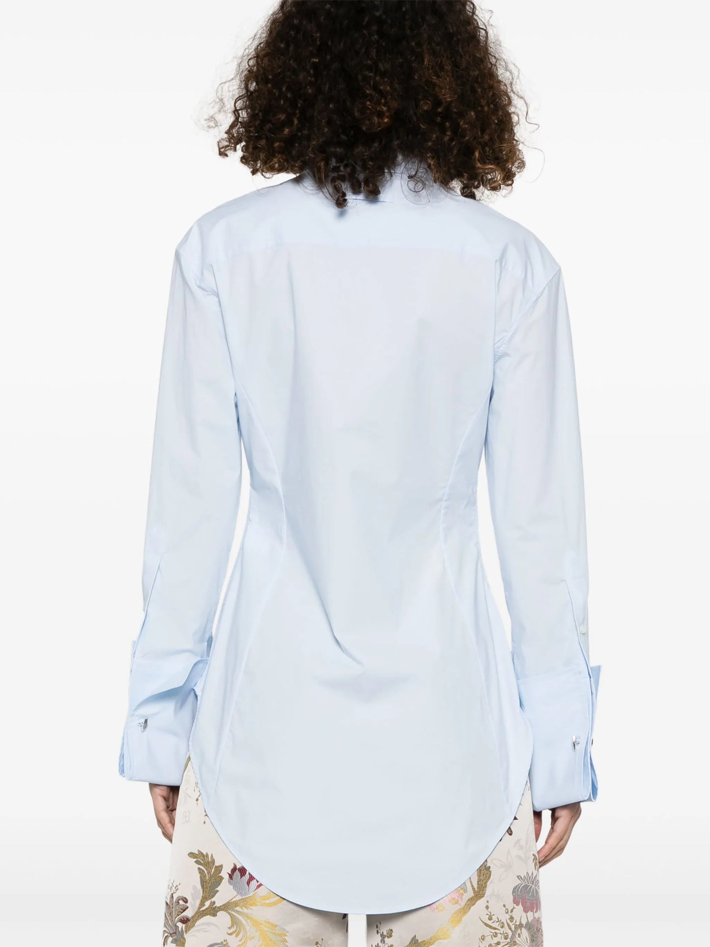 logo-print shirt