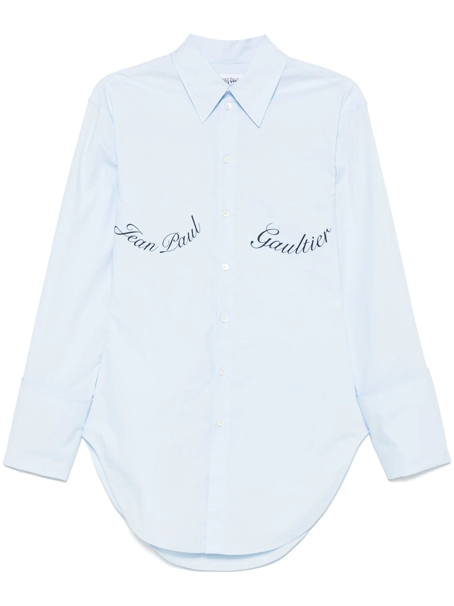 logo-print shirt