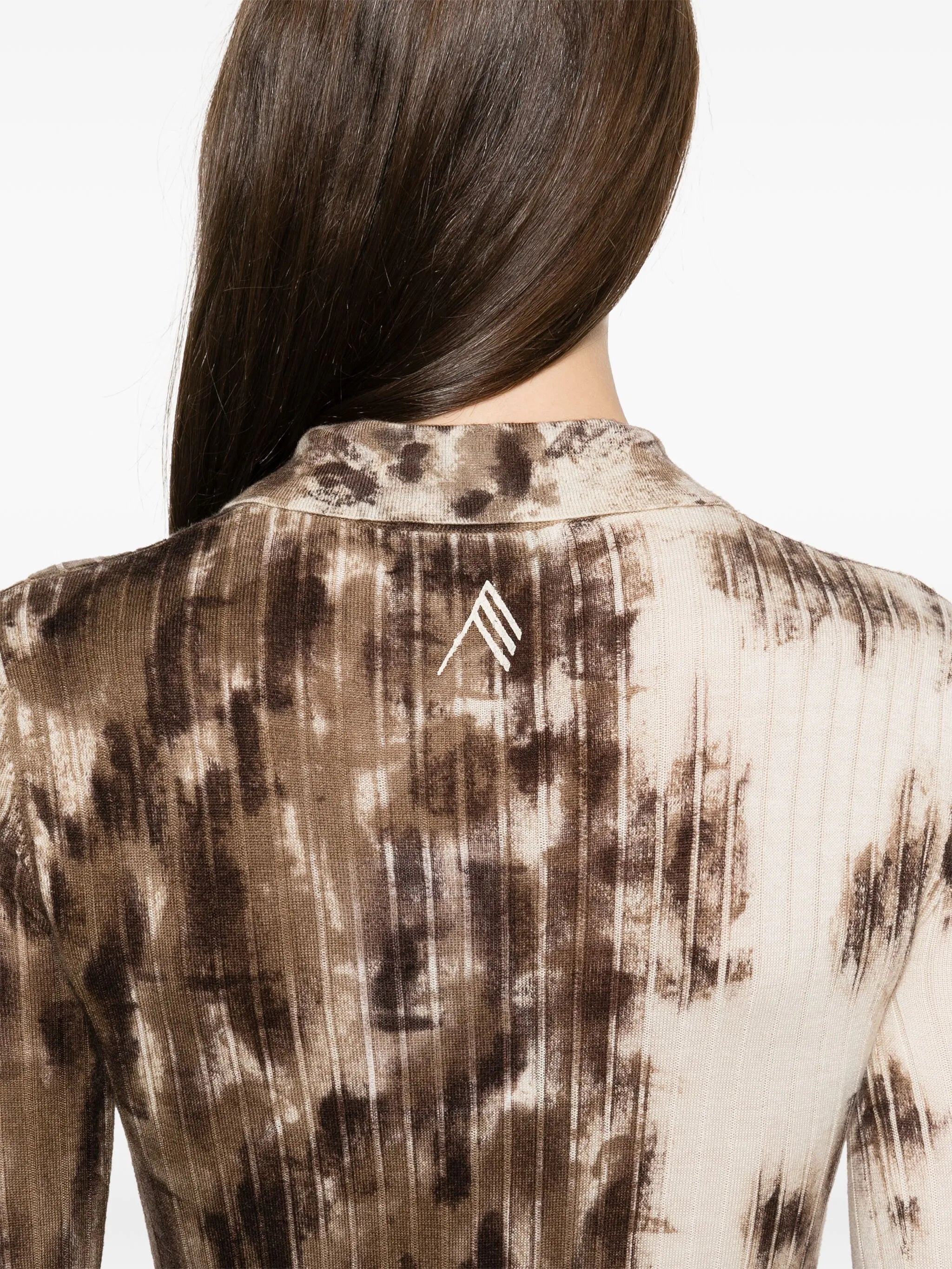 tie-dye polo top