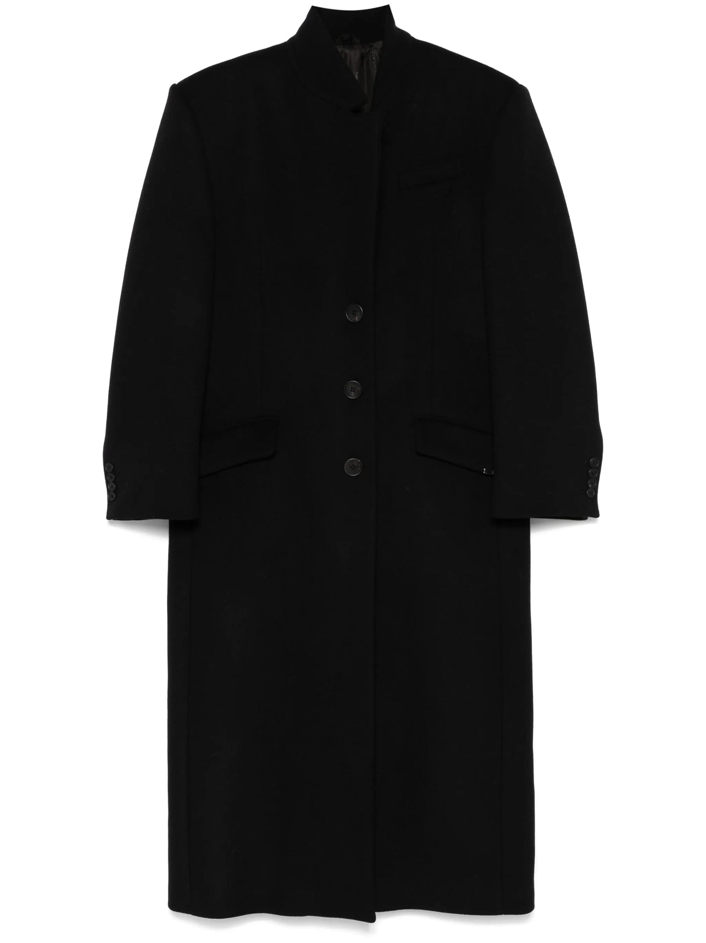 single-breasted coat