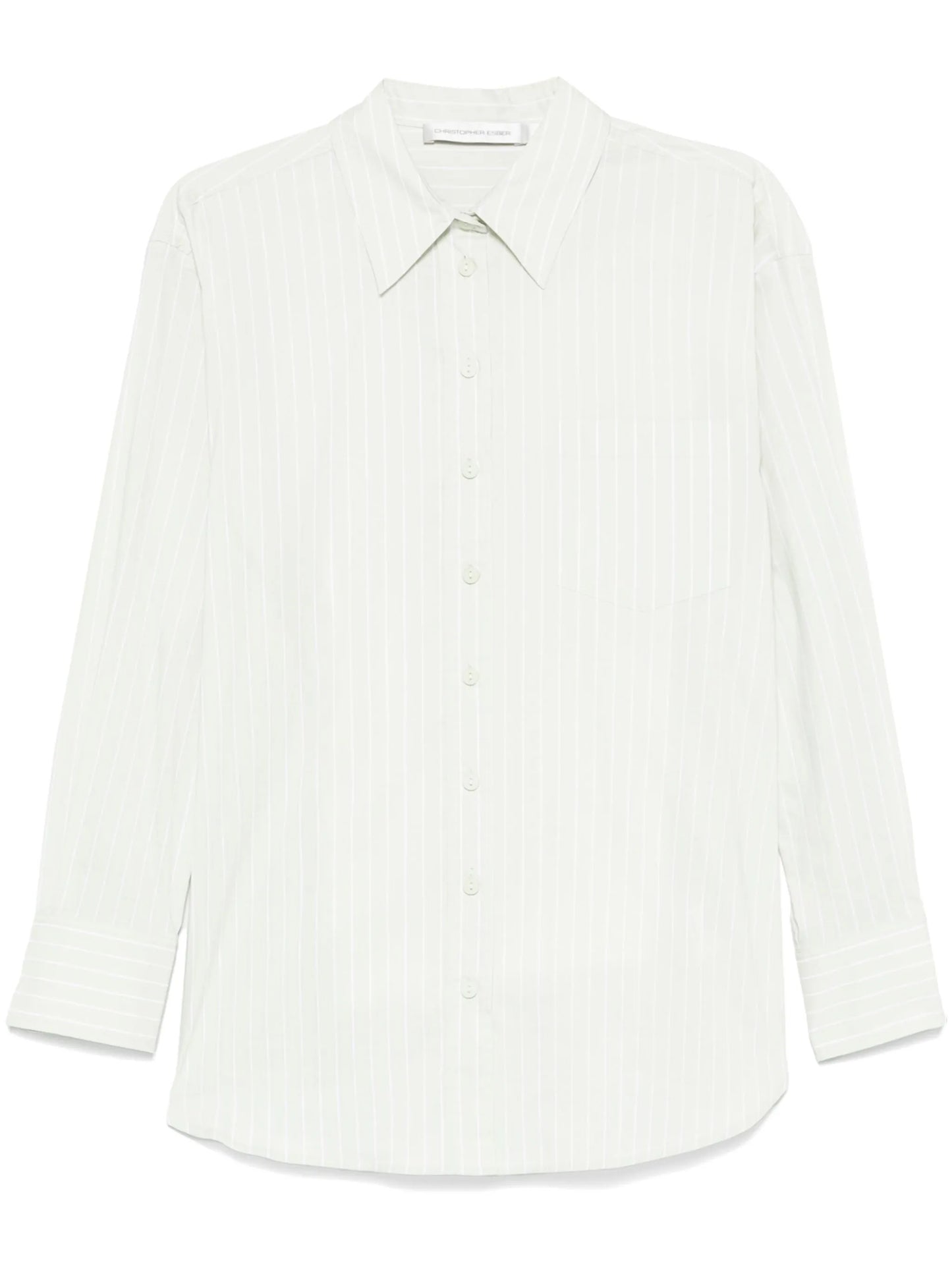 striped long-sleeve shirt