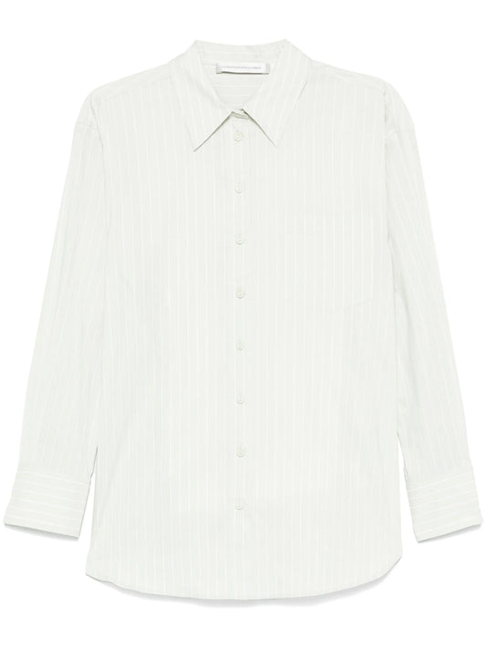 striped long-sleeve shirt