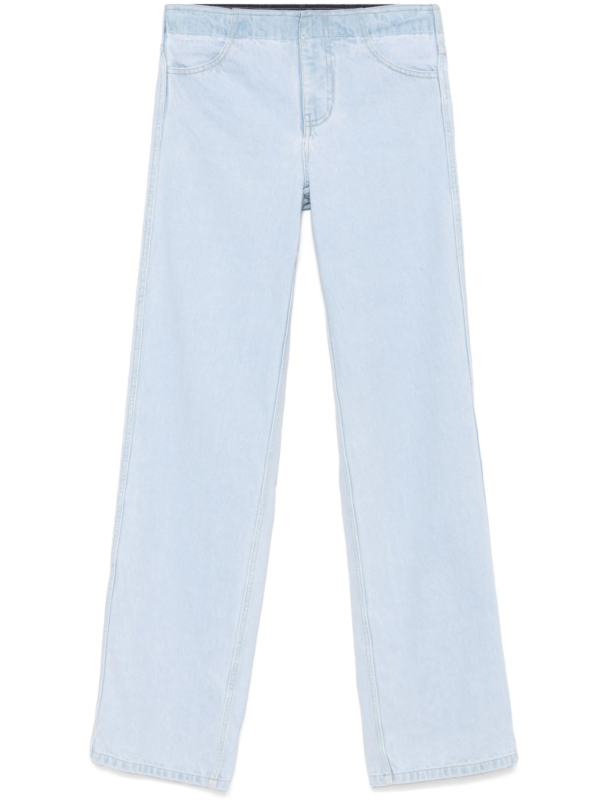wide-leg jeans