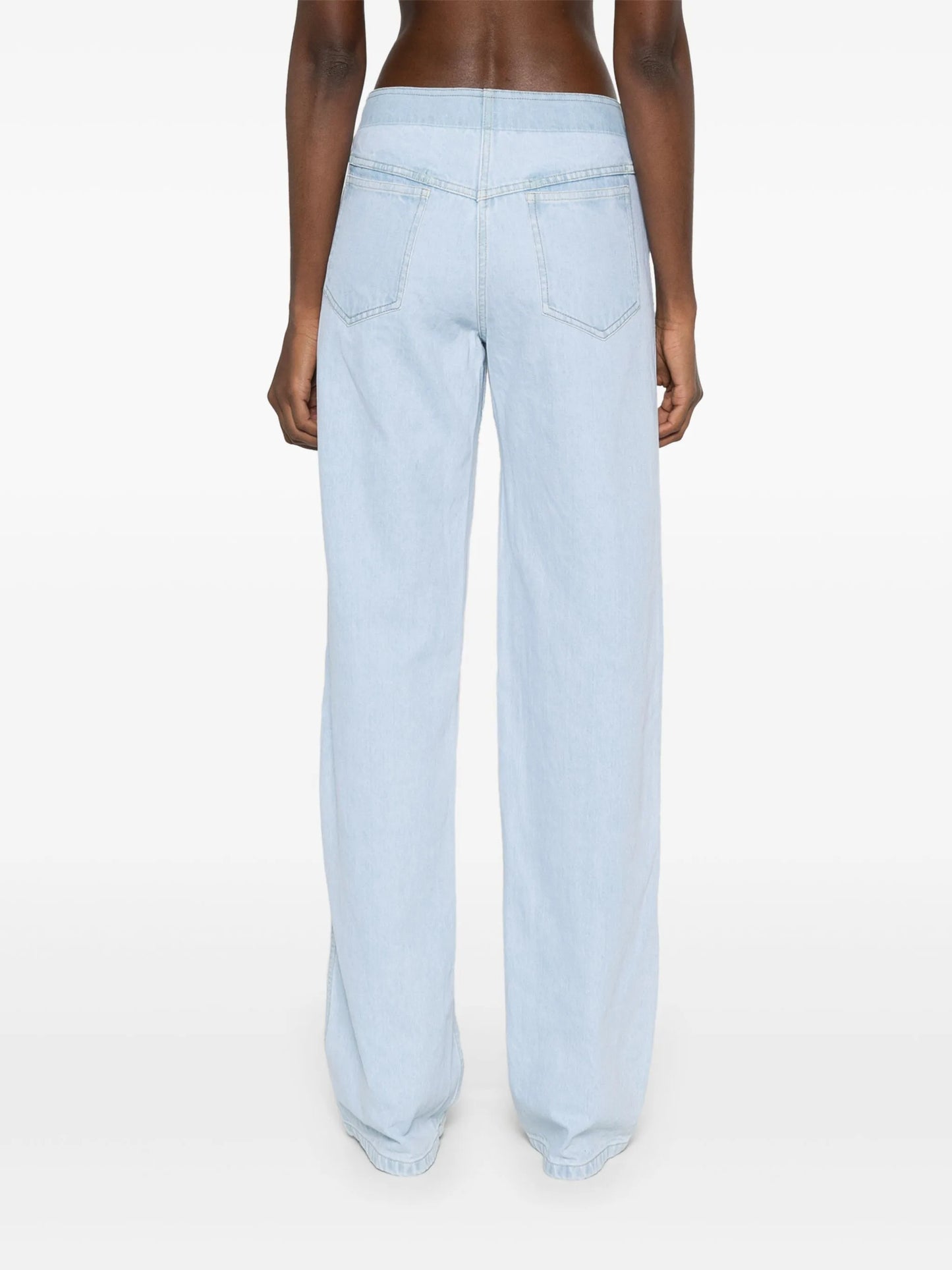 wide-leg jeans
