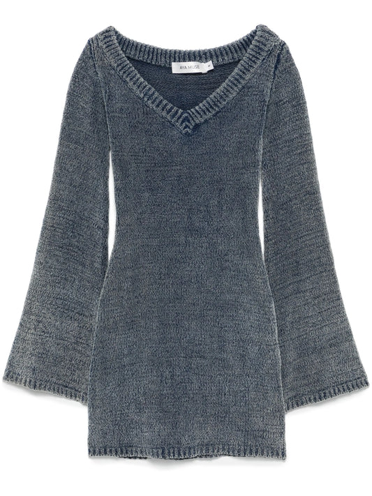 knitted mini dress