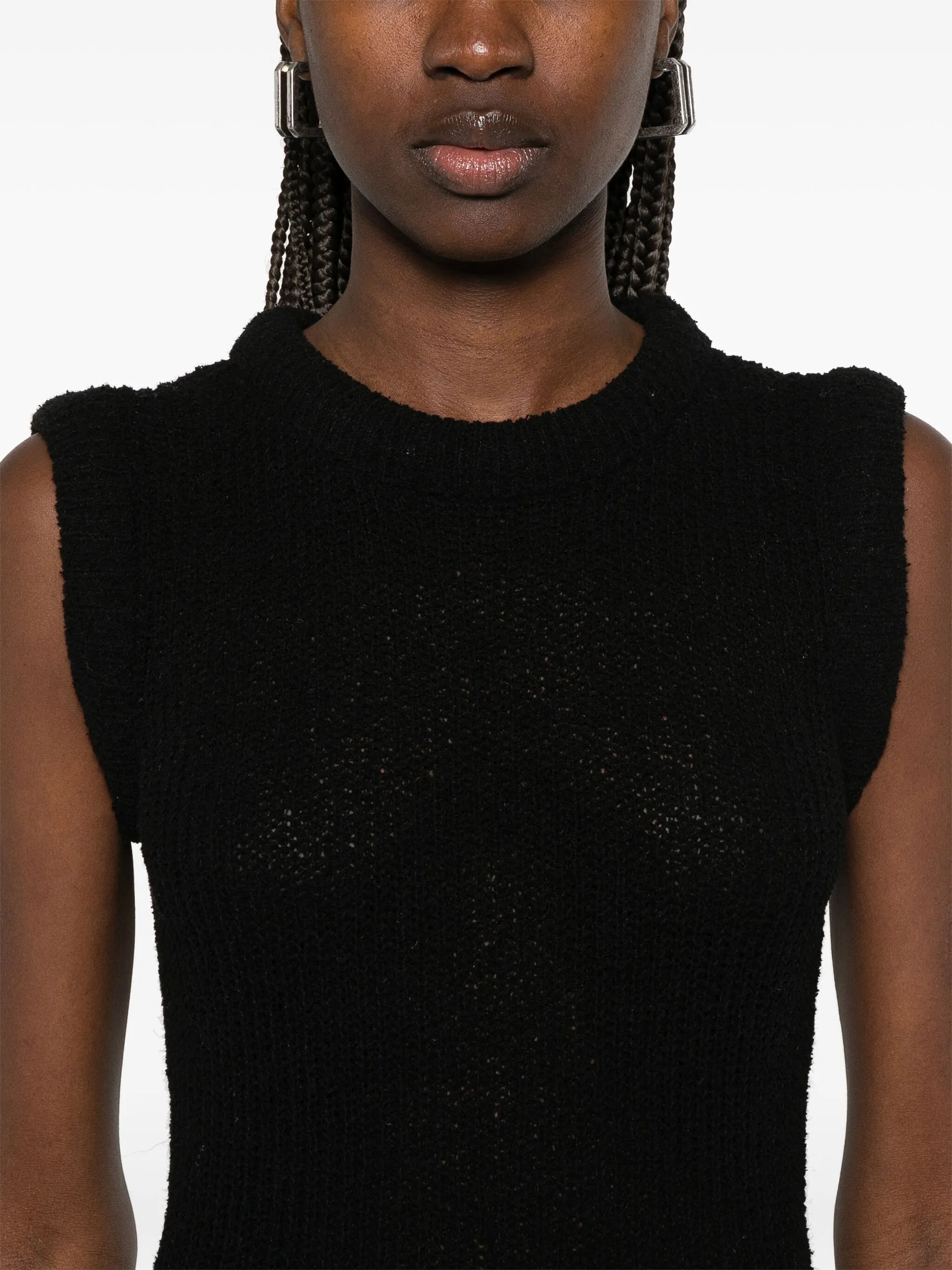 ribbed-knit maxi dress