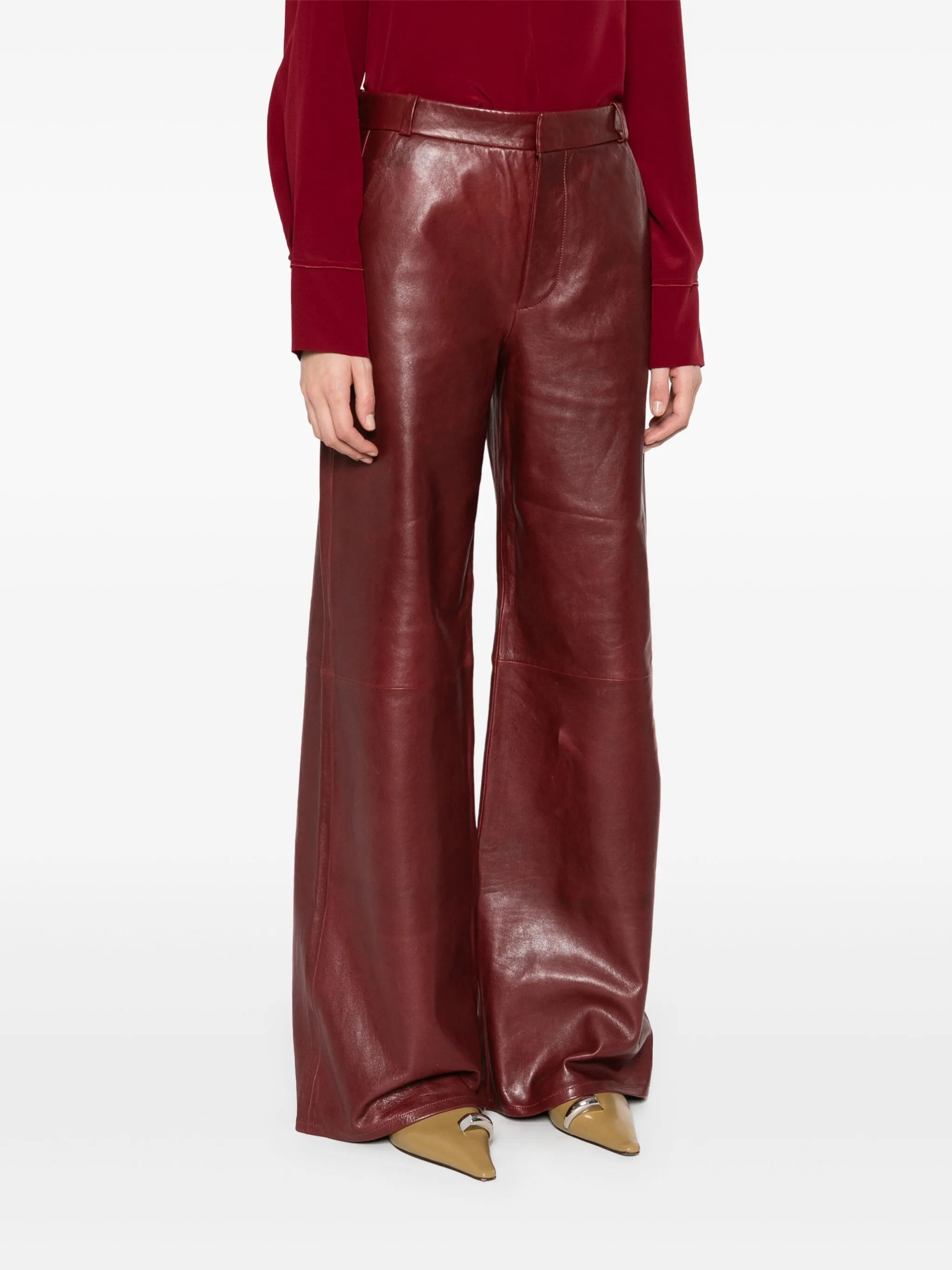 wide-leg trousers