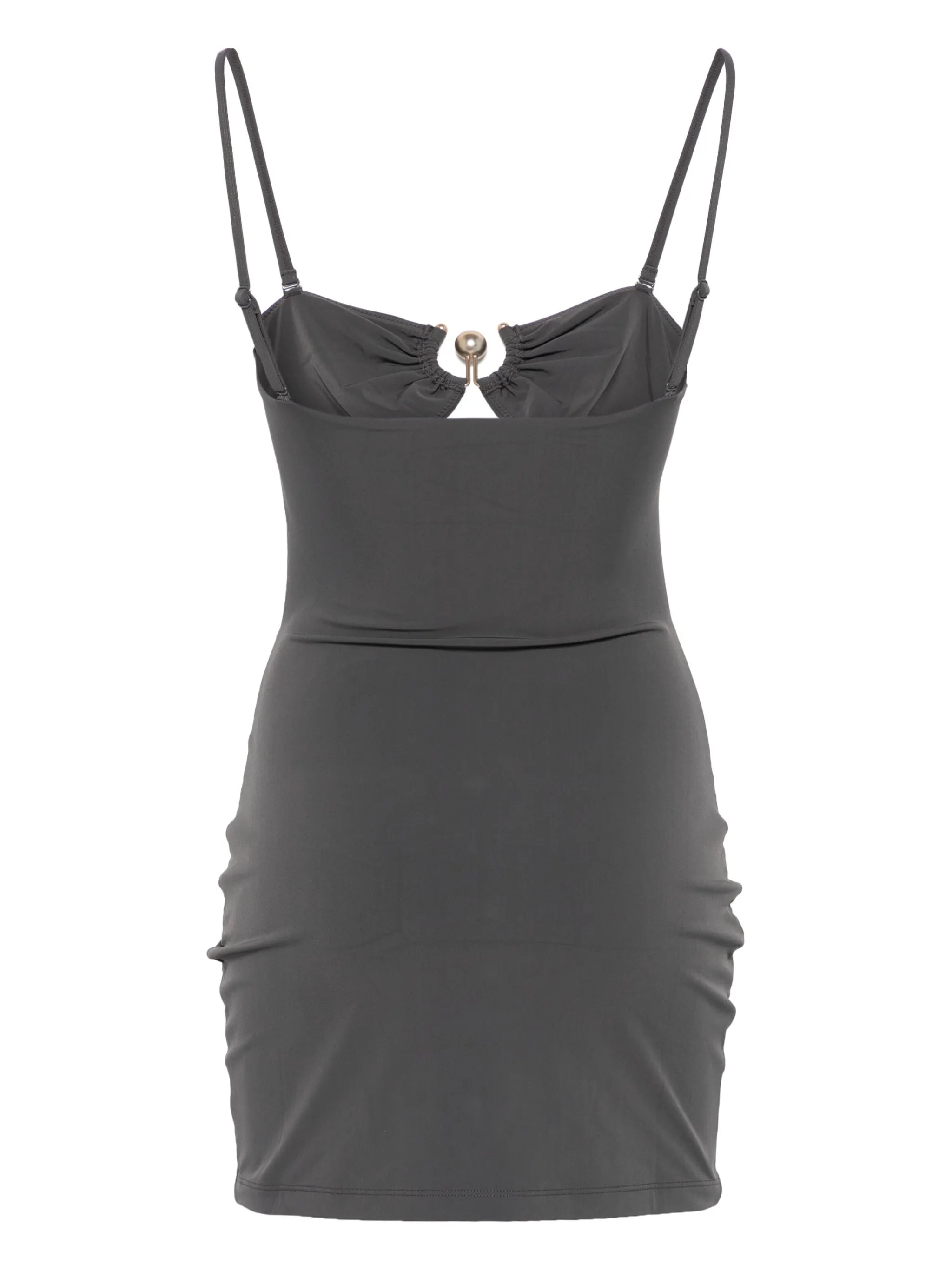 pierced-orbit mini dress