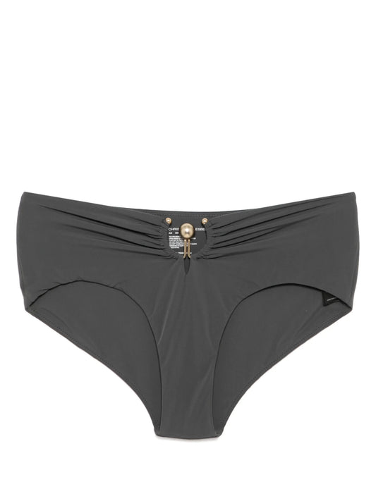 orbit ruched bikini bottom
