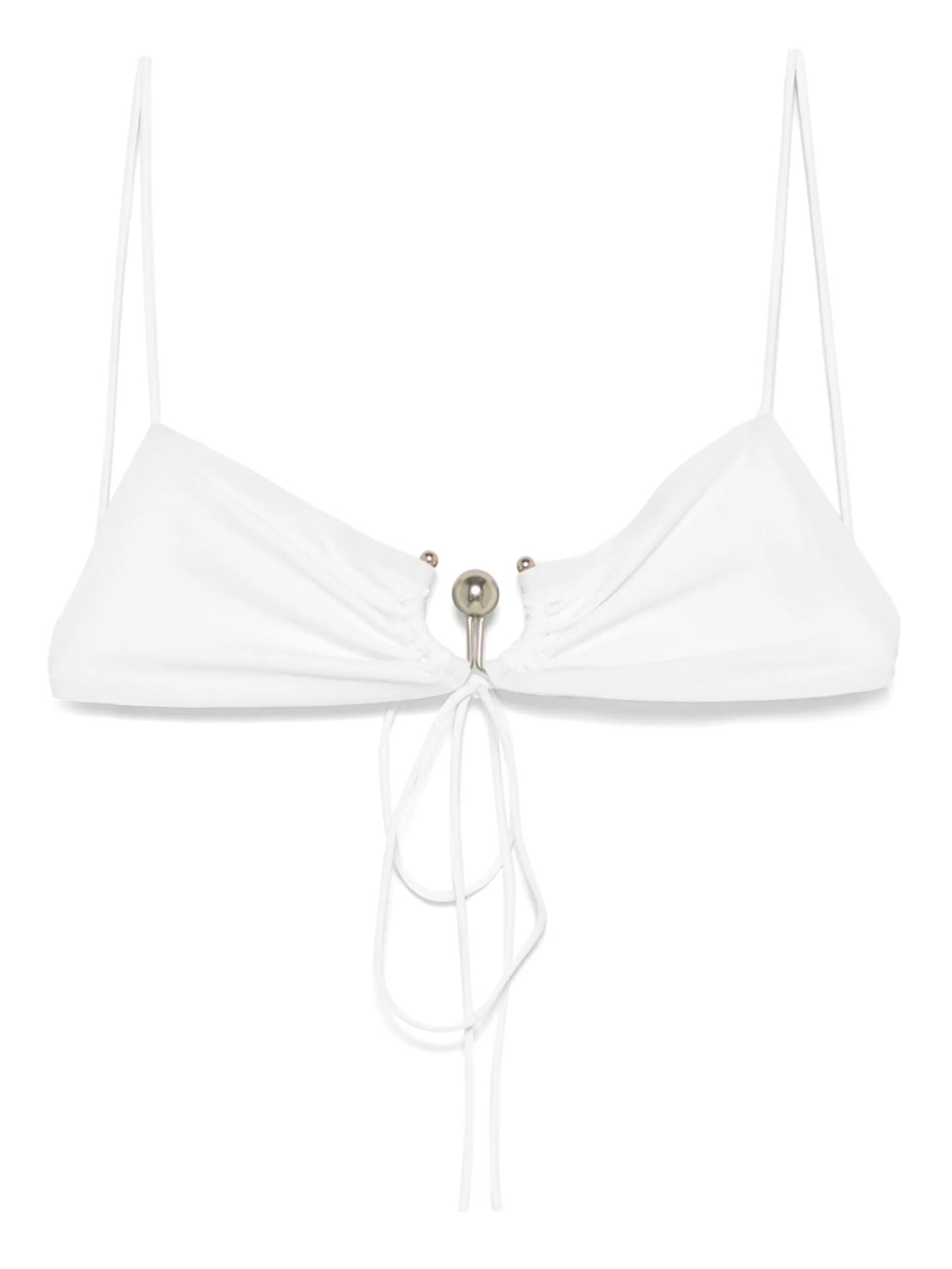 Ruched Orbit bikini top